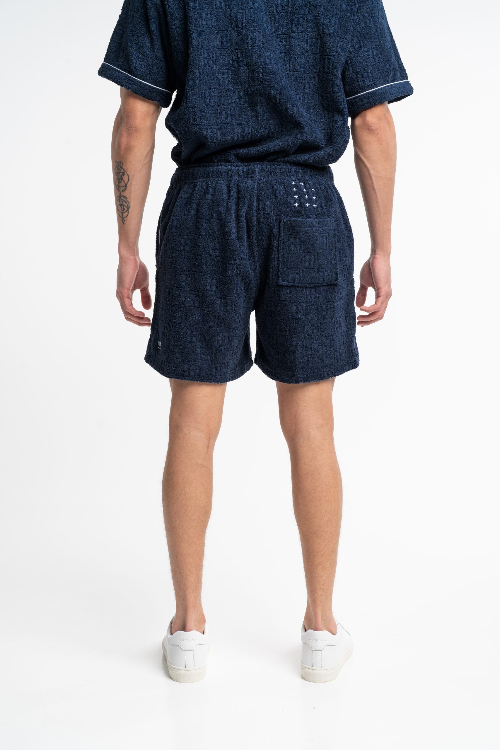Ksubi Men's Knitted Lounge Short MPF25WA018 BLU