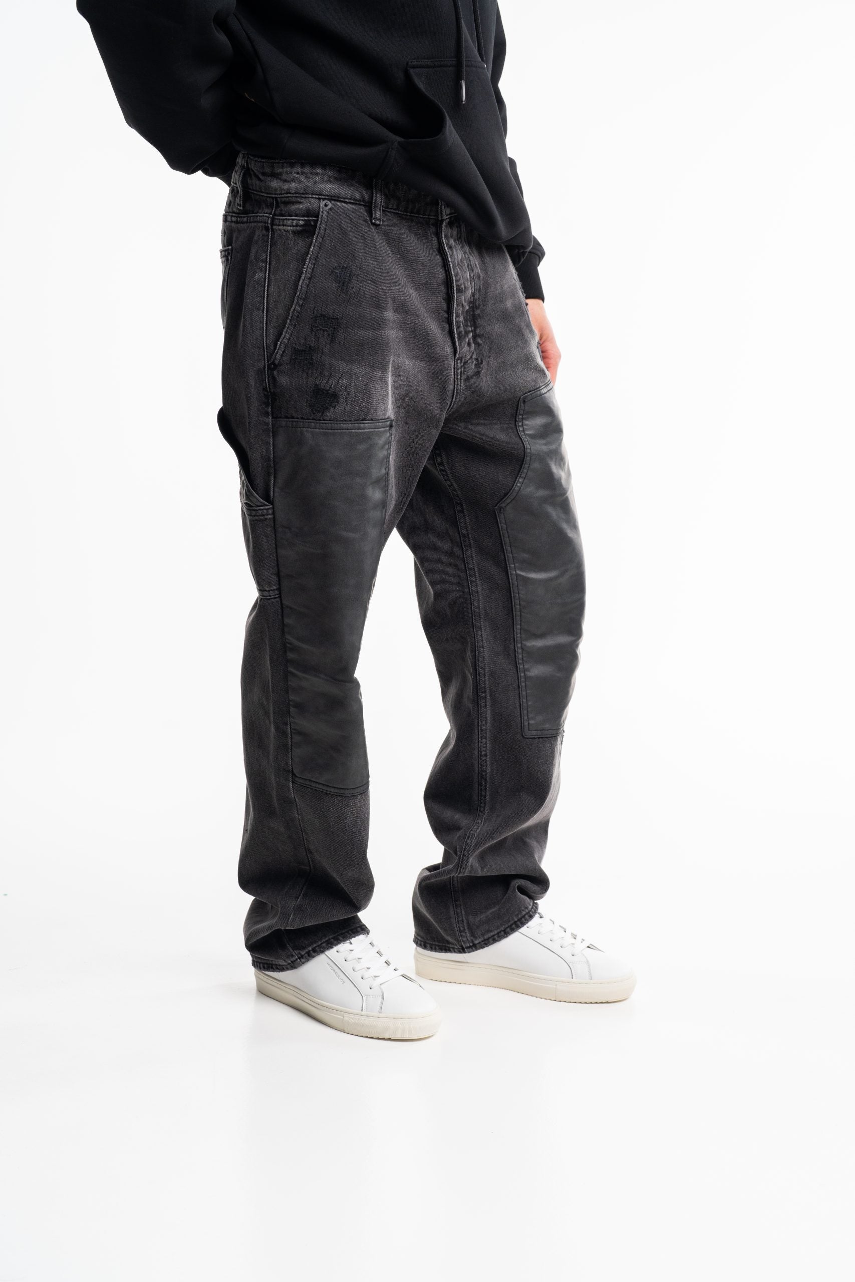 Ksubi Men's Woven Operator Pant Torqued Black MSP25PA006 BLK