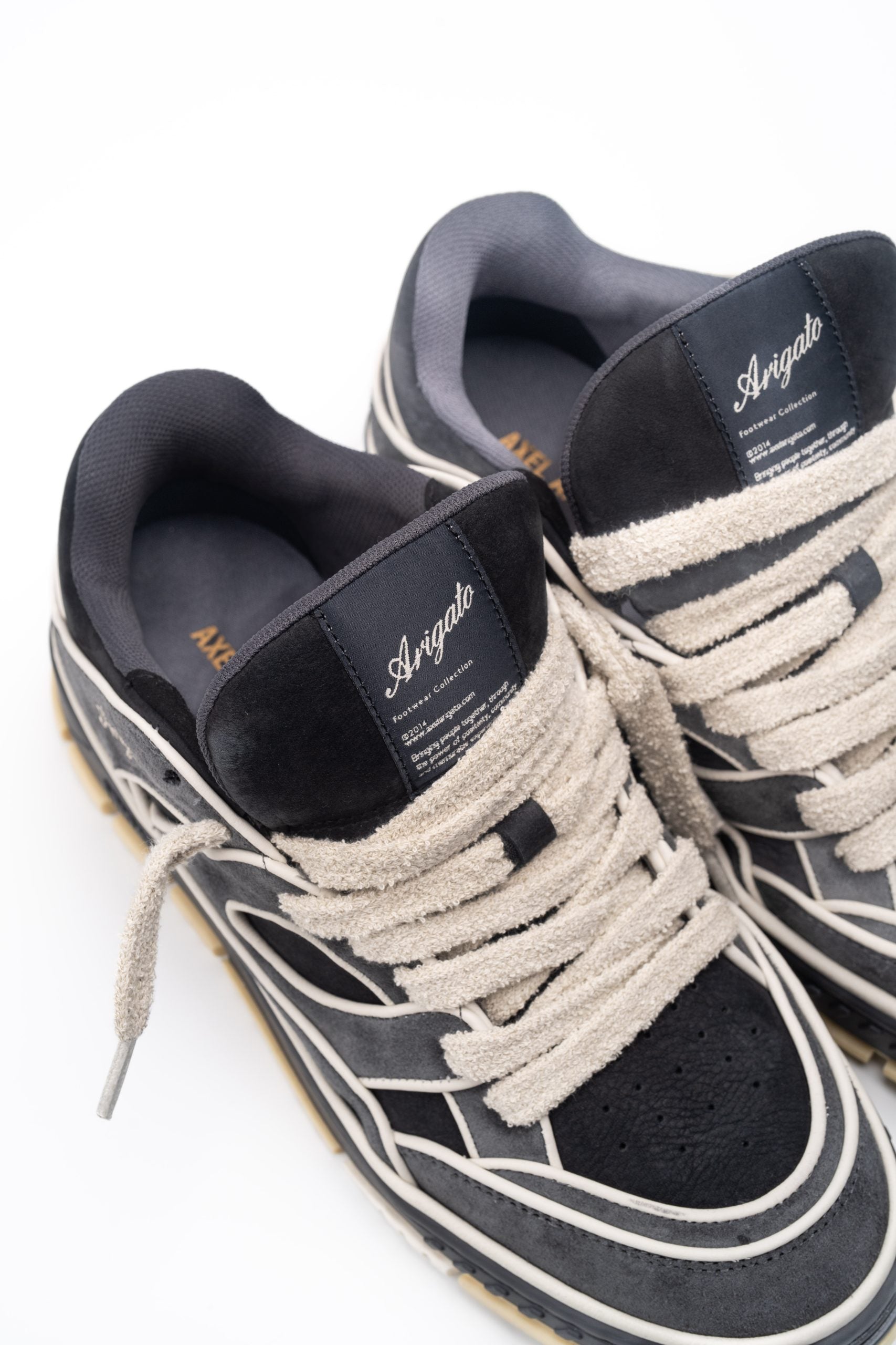 Axel Arigato Men's Area Lo Sneaker | F3218002-Black/Light Beige