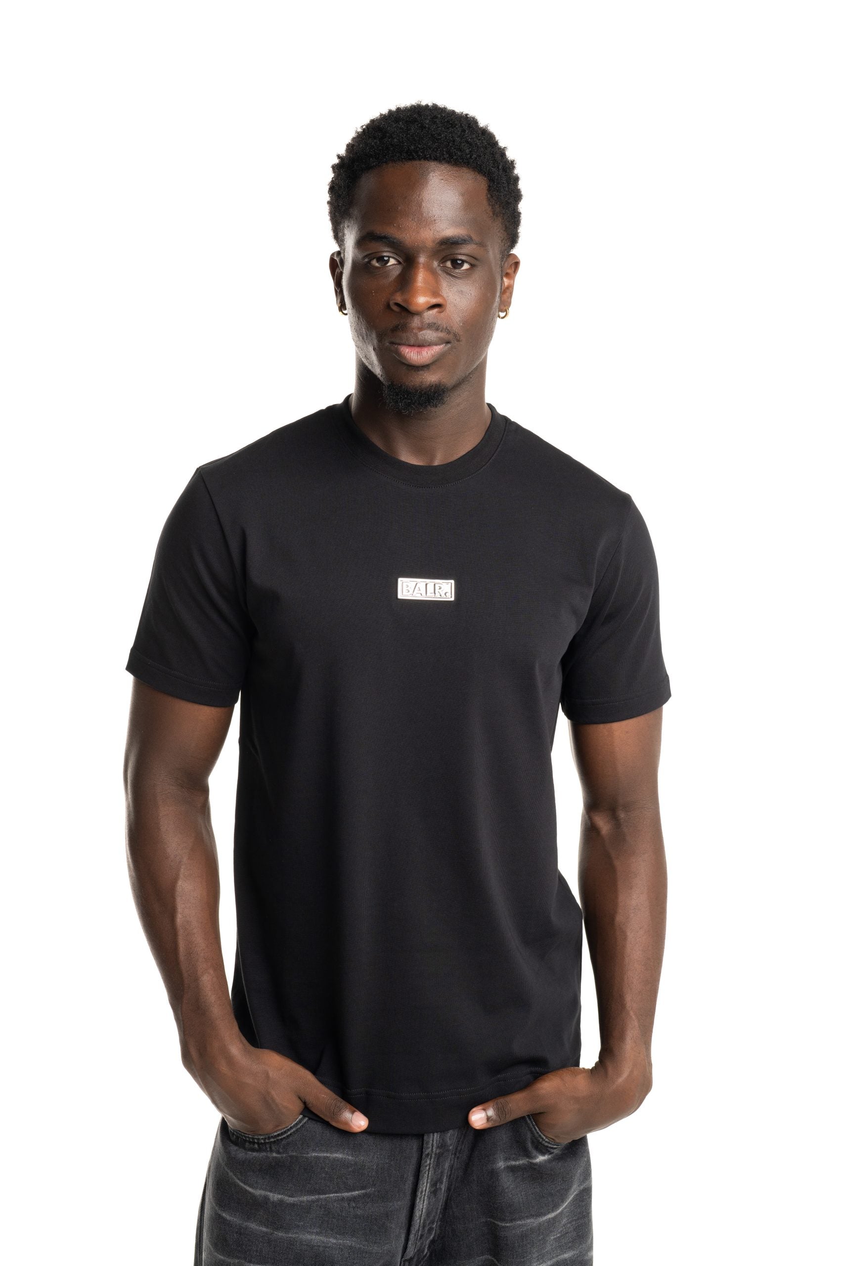 BALR Men's B Series T Shirt | B1112.1351-Jet Black