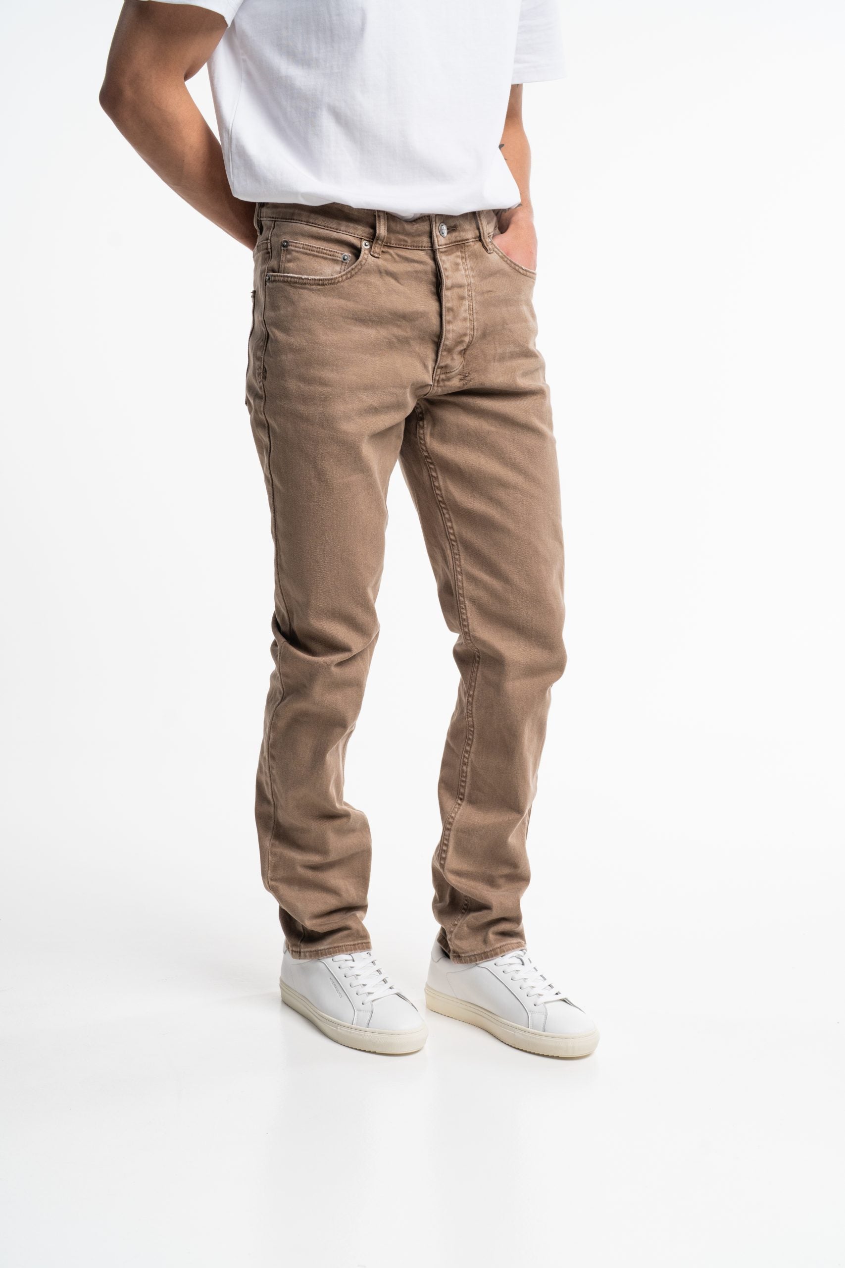 Ksubi Men's Woven Chitch Denim MPF25DJ013 BRW