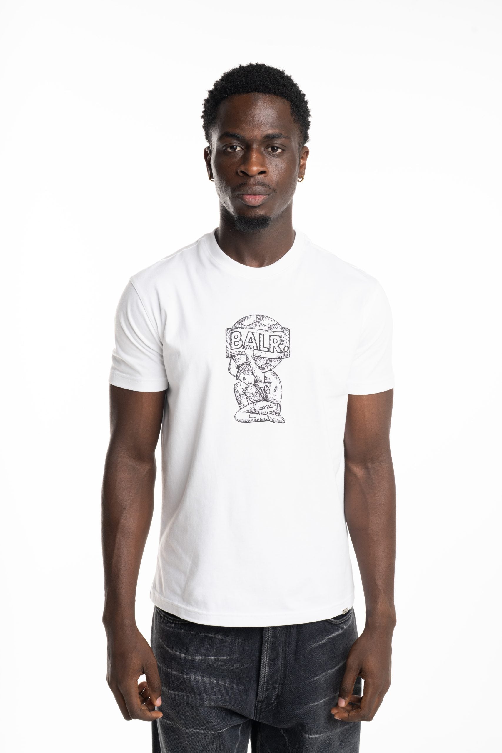 BALR Men's GOTL Titan T Shirt | B1112.1292-White