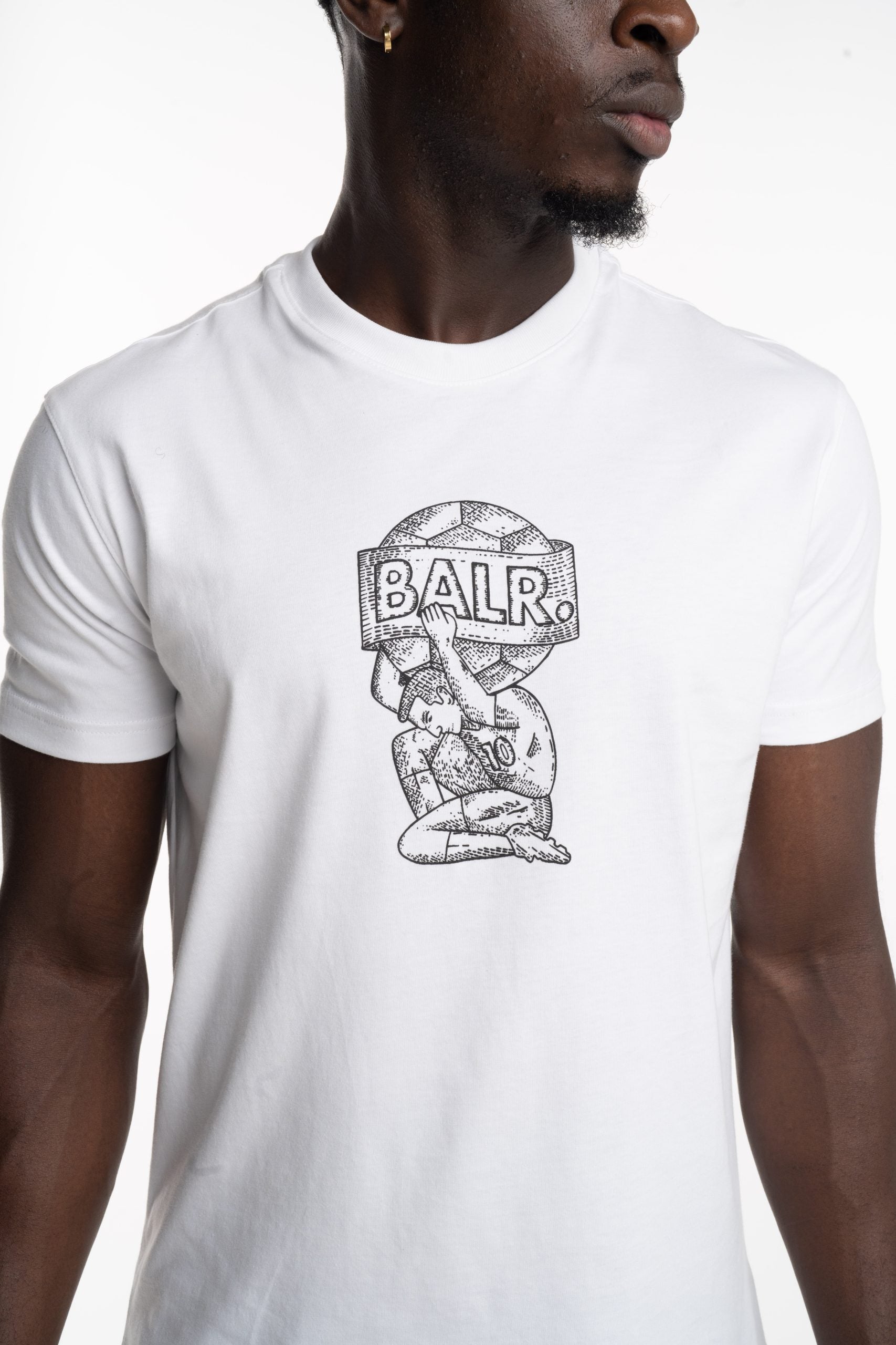 BALR Men's GOTL Titan T Shirt | B1112.1292-White