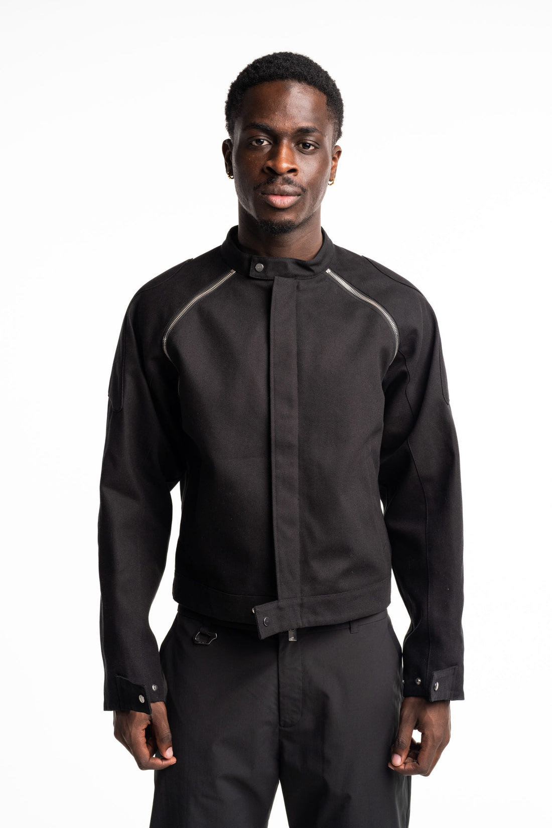 Heliot Emil Men's Equinox Bomber M02157 BLK01