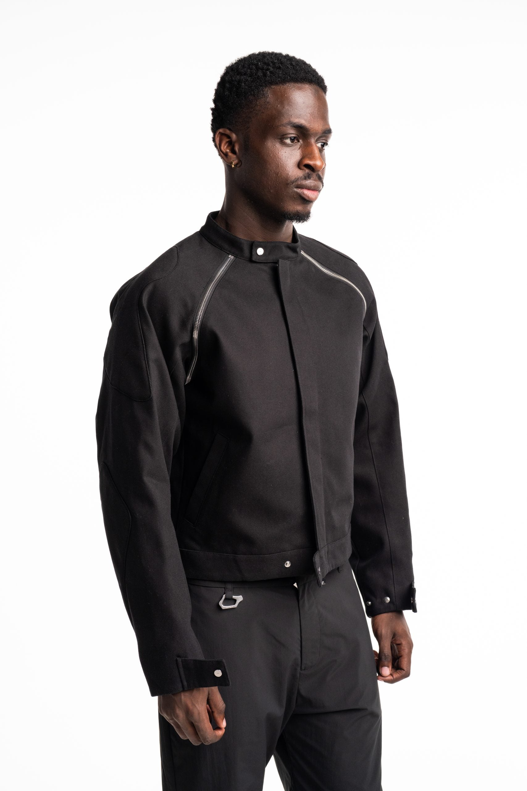 Heliot Emil Men's Equinox Bomber M02157 BLK01