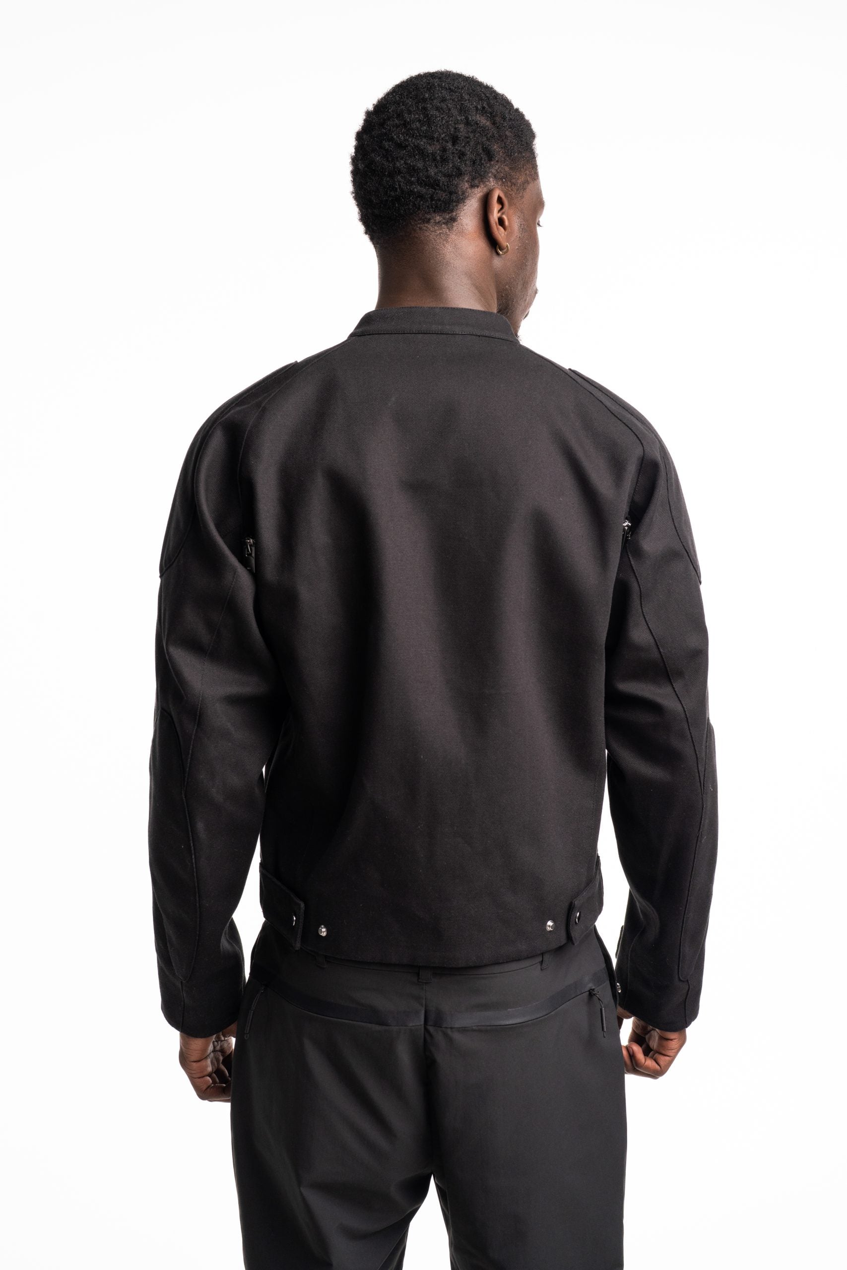 Heliot Emil Men's Equinox Bomber M02157 BLK01