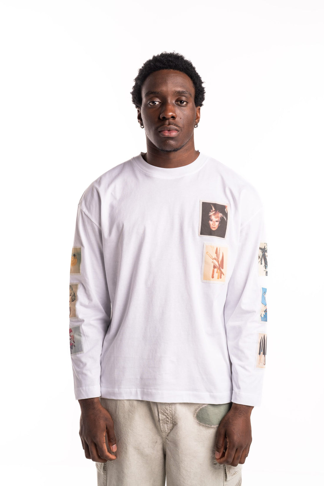 Etudes Men's AW Polaroid Relaxed LS T Shirt E25MCTSH180-00
