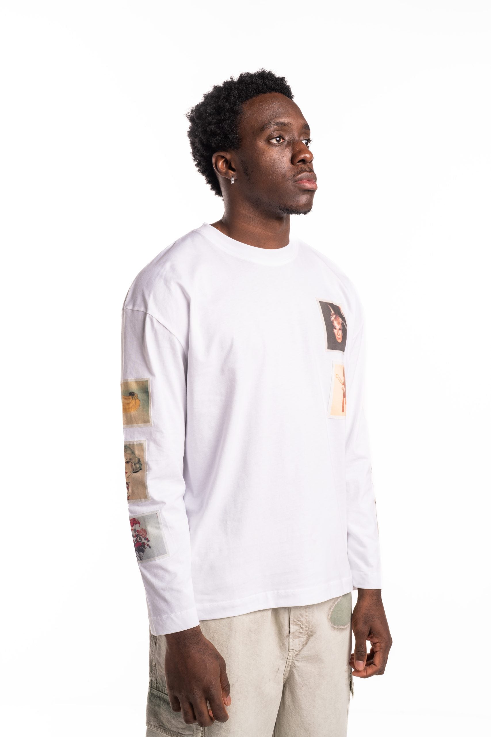 Etudes Men's AW Polaroid Relaxed LS T Shirt E25MCTSH180-00