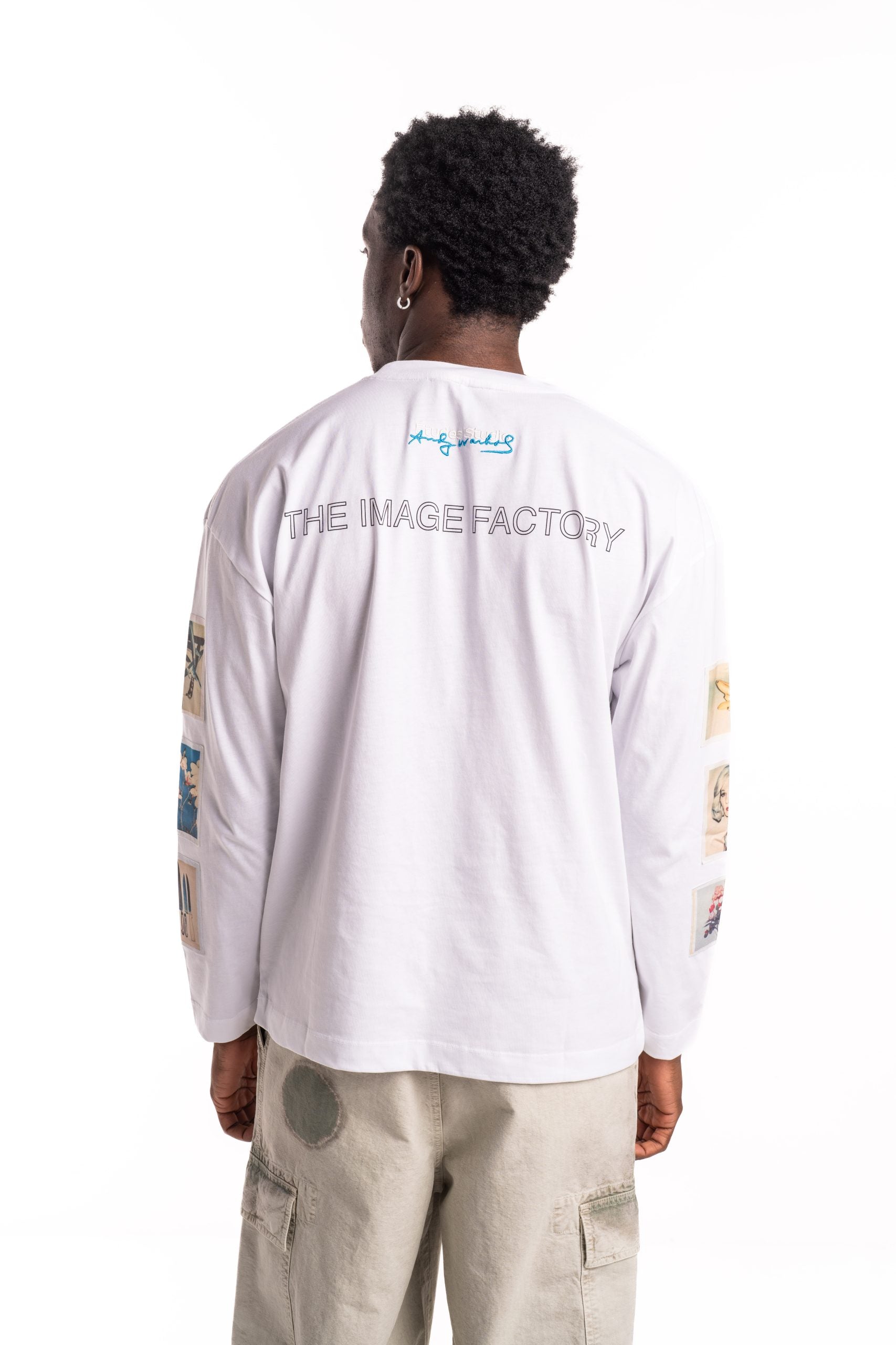 Etudes Men's AW Polaroid Relaxed LS T Shirt E25MCTSH180-00