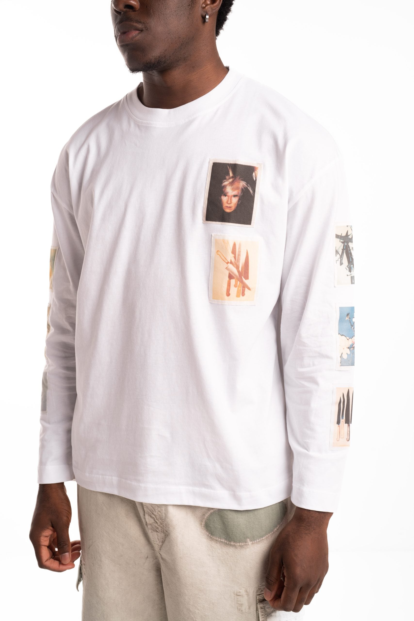 Etudes Men's AW Polaroid Relaxed LS T Shirt E25MCTSH180-00