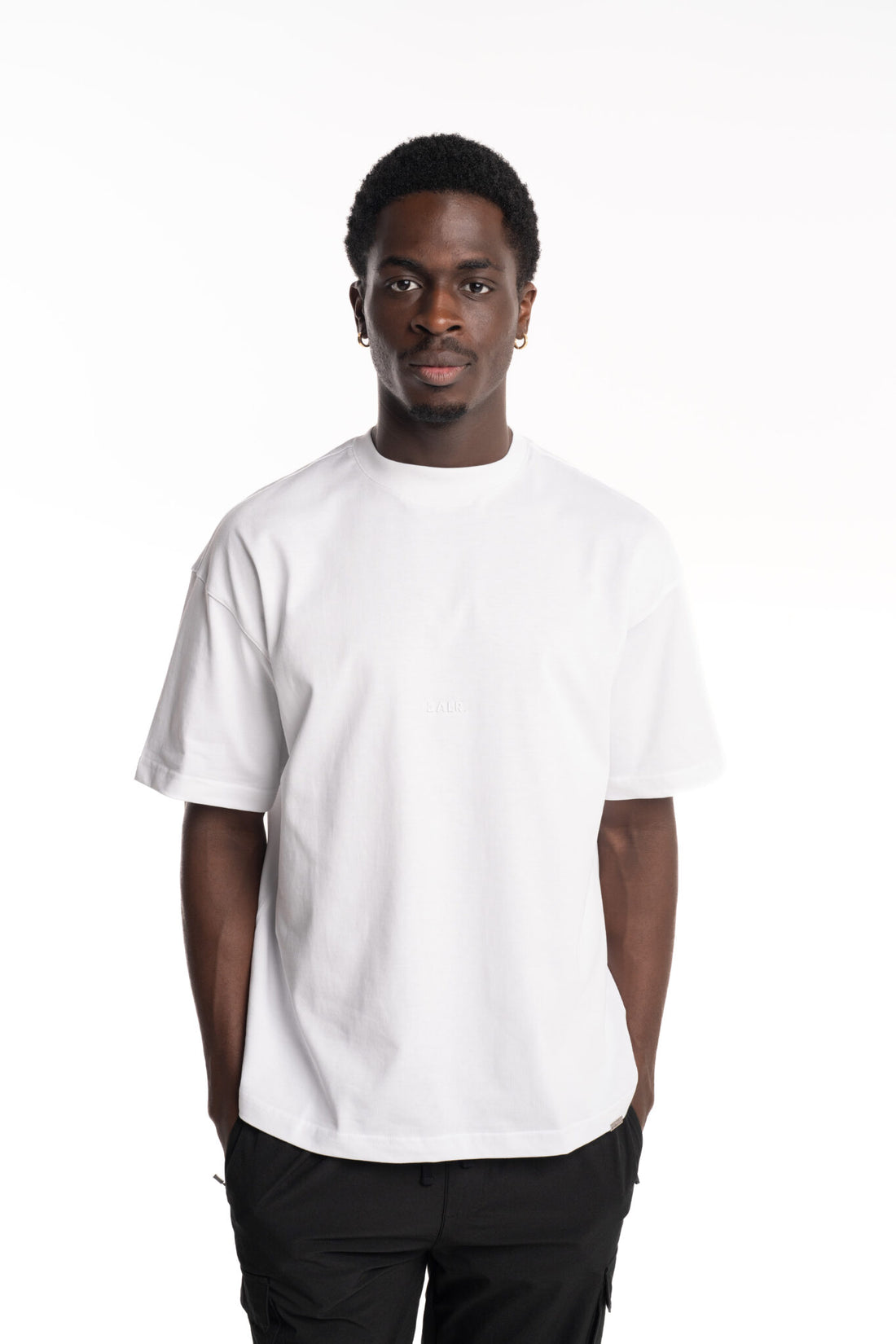 (Core) BALR Men's Logo Box T Shirt | B1112.1279-Bright White