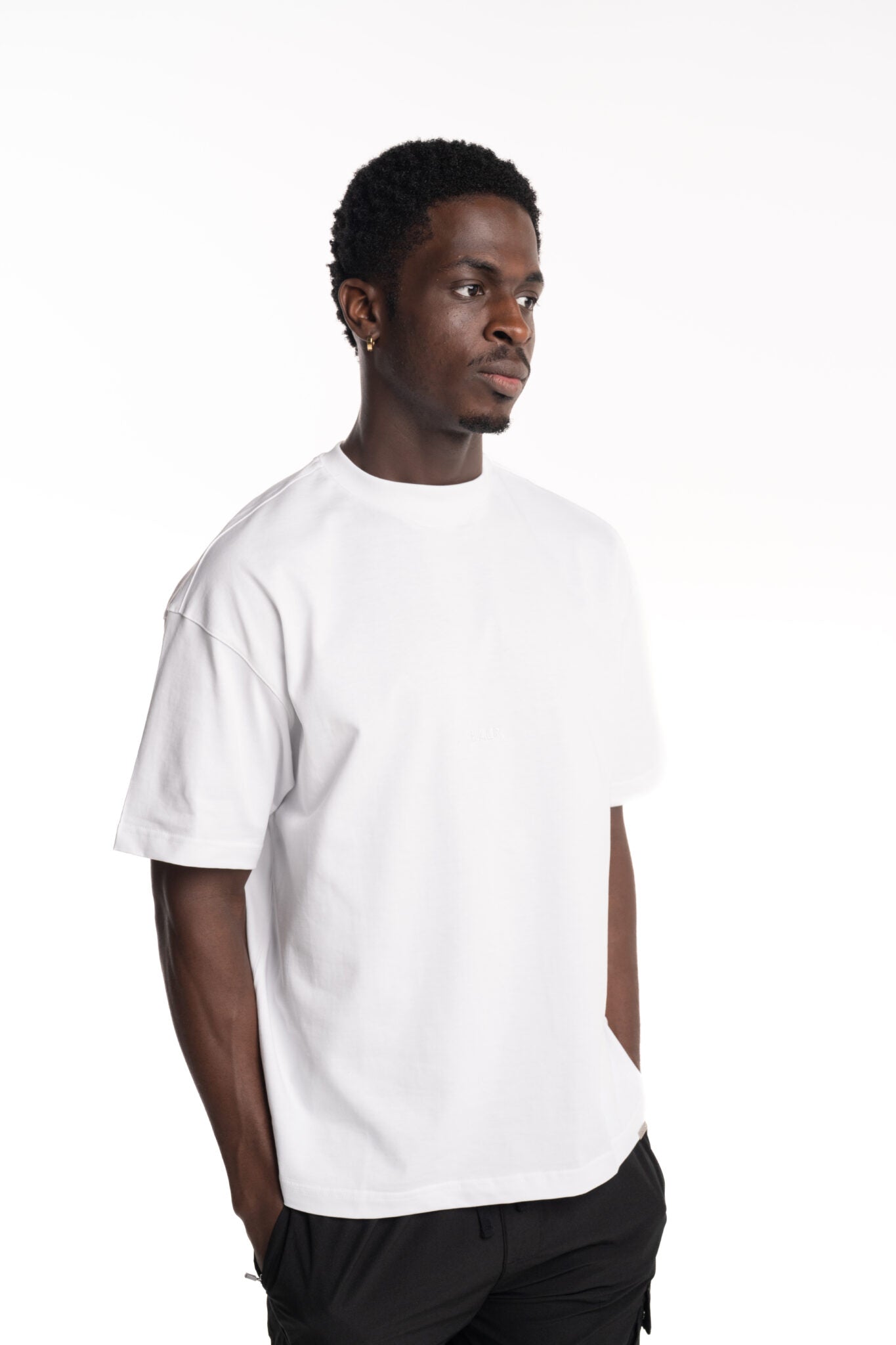(Core) BALR Men's Logo Box T Shirt | B1112.1279-Bright White