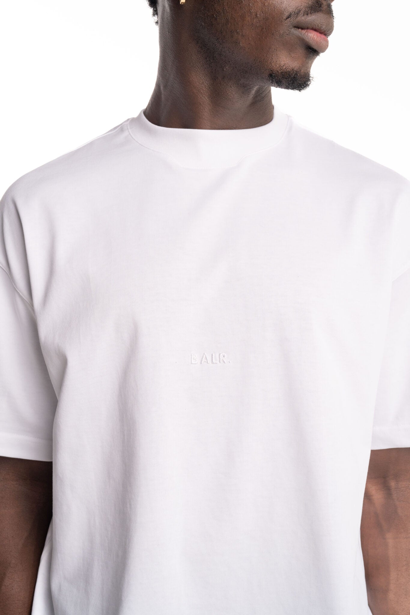 (Core) BALR Men's Logo Box T Shirt | B1112.1279-Bright White
