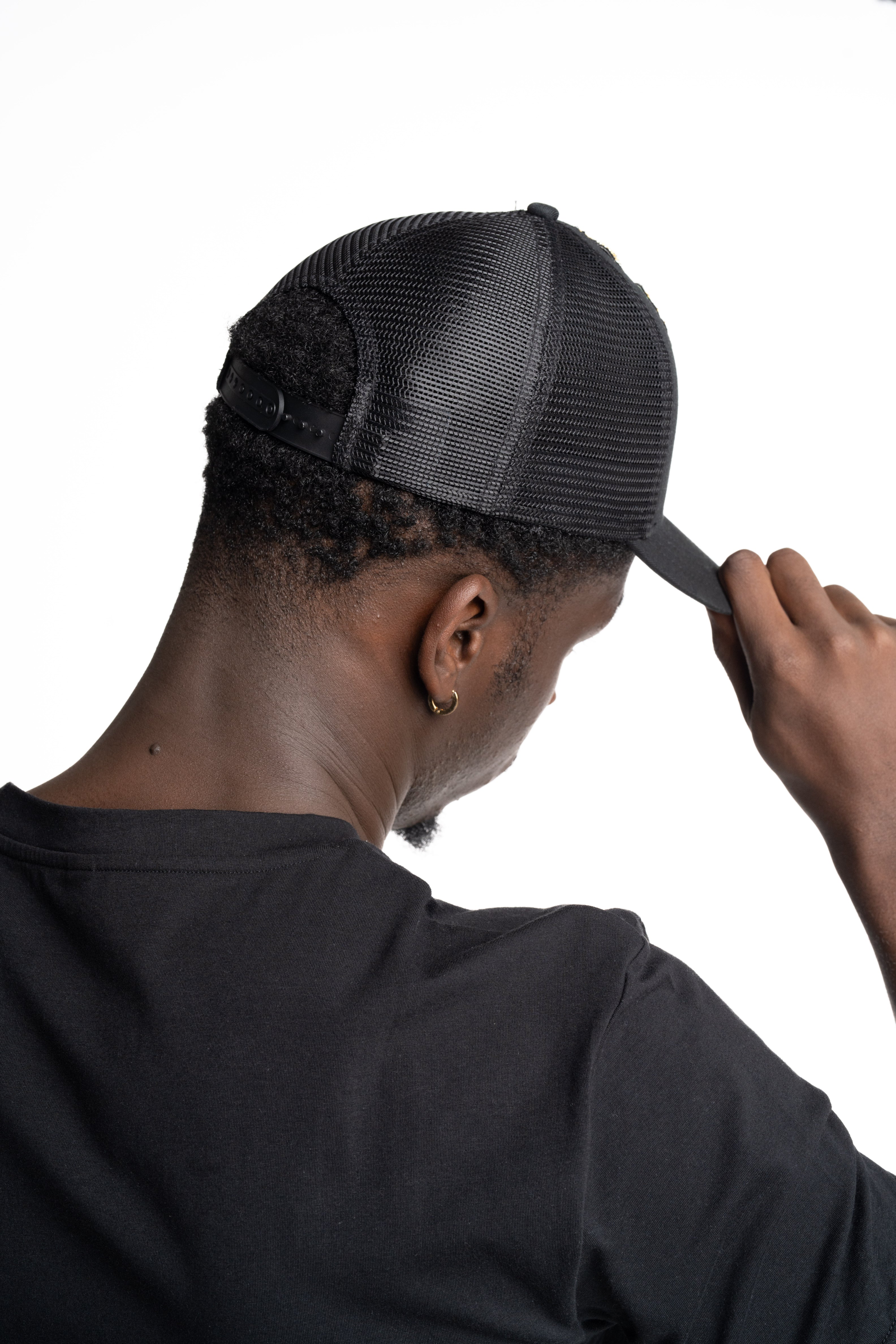 John Richmond Men's Baseball Cap Pigna | UMA25397BTCBJ-Black