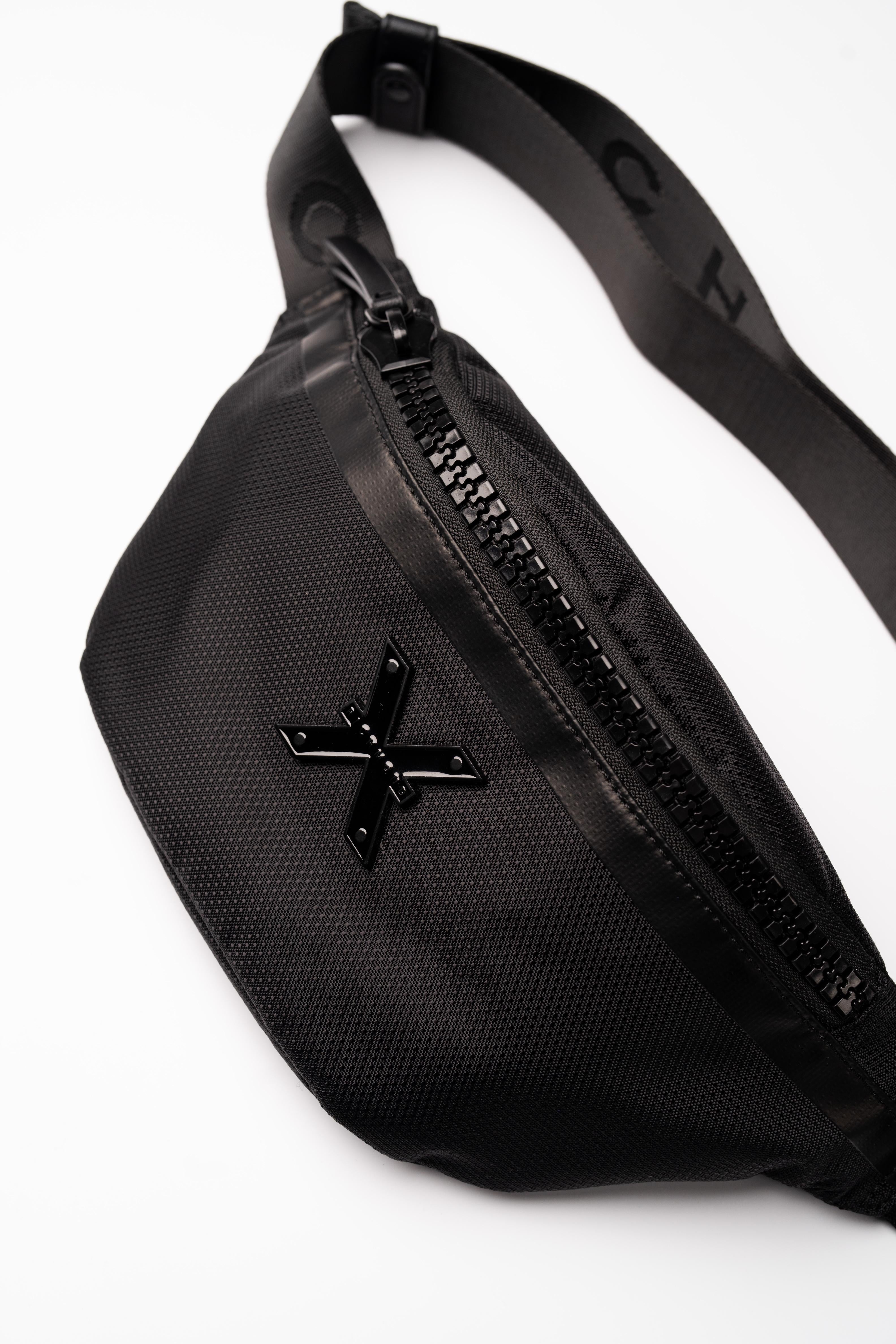 John Richmond Men's Waist Bag Nizi | UMA25472BO9L-Black