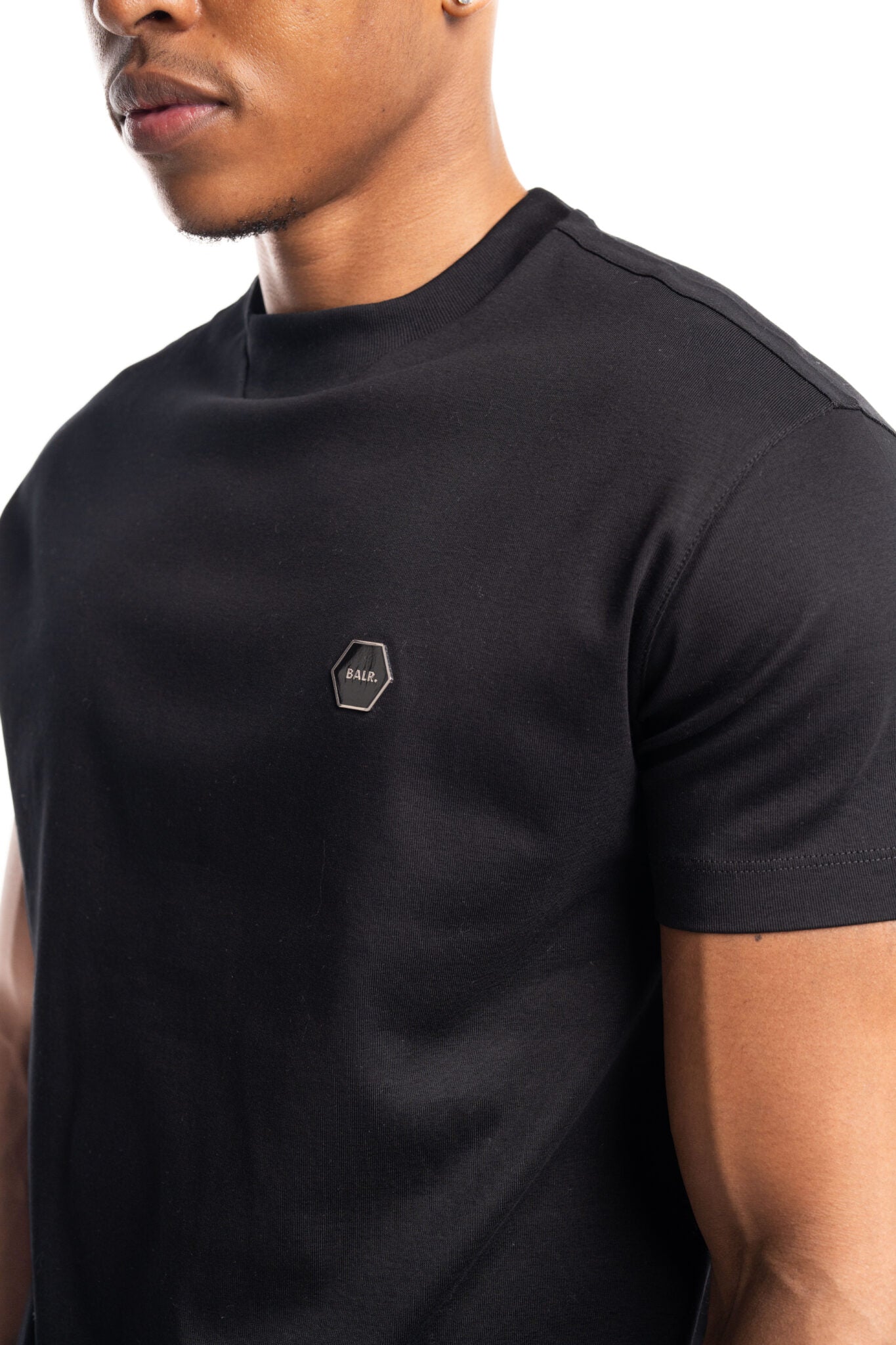 BALR Men's Hex Series T Shirt | B1112.1295-Jet Black