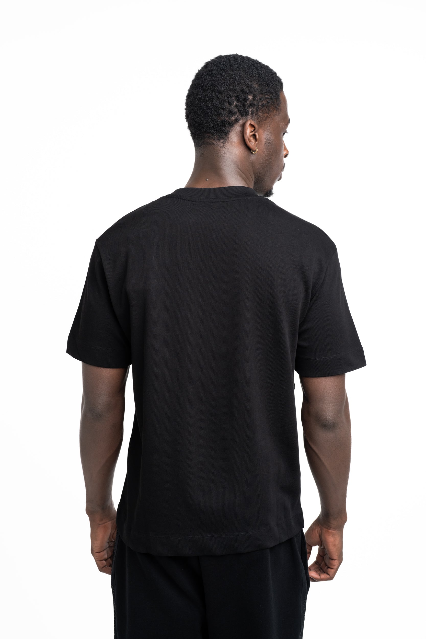 John Richmond Men's T Shirt Hermoso| HMP25069TST9-Black/Wht