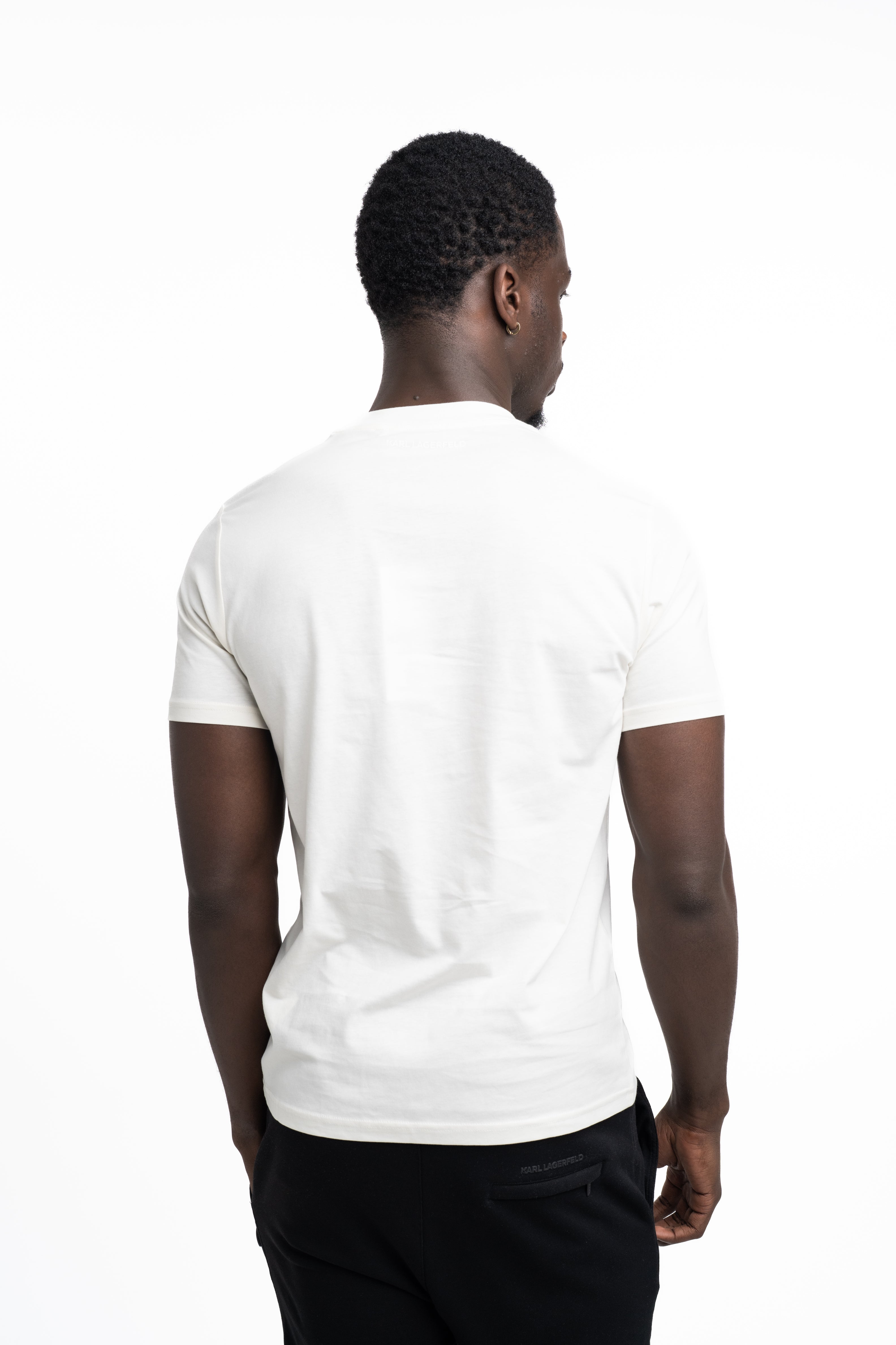 Karl Lagerfeld Men's T Shirt Crewneck Champagne | 7550765612-80