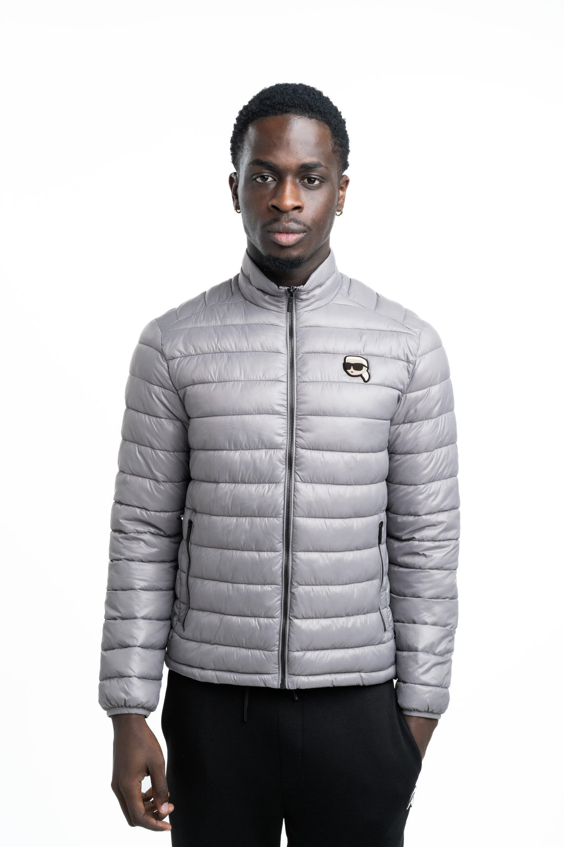 (Core) Karl Lagerfeld Men's Blouson Dark Grey | 5057105615-940