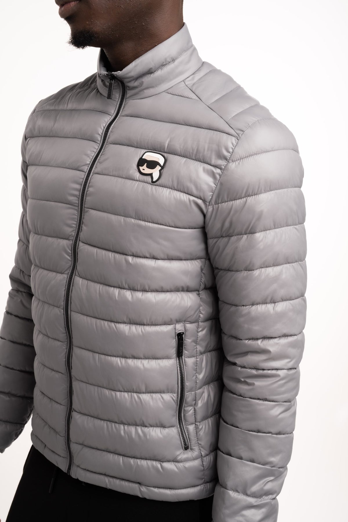 (Core) Karl Lagerfeld Men's Blouson Dark Grey | 5057105615-940