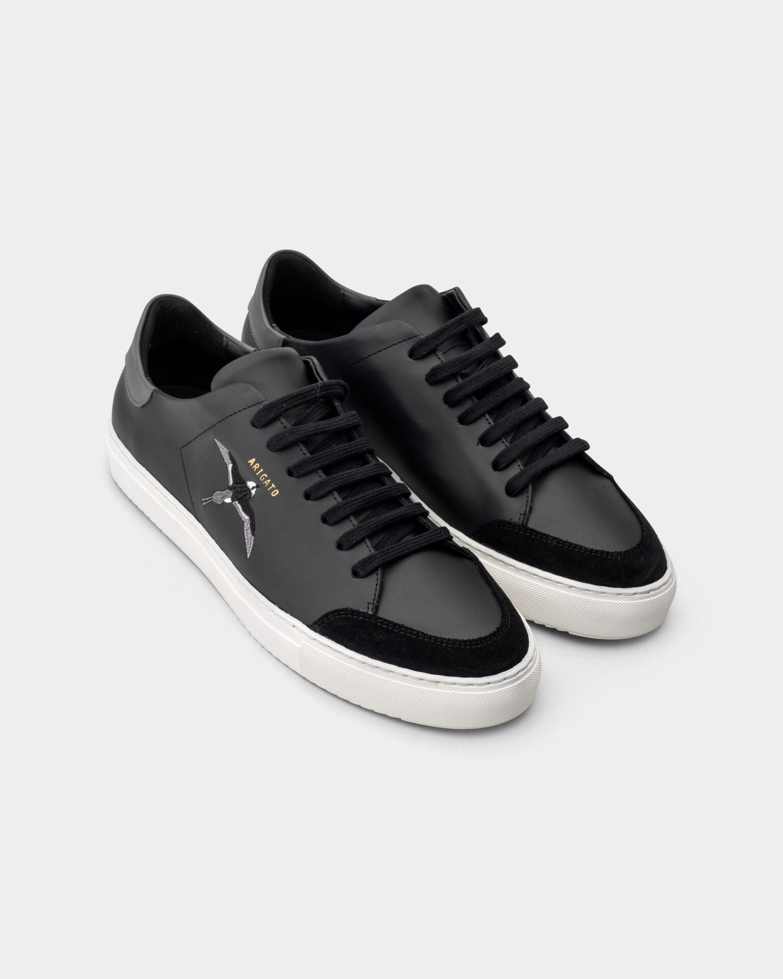 (Core) Axel Arigato Men's Clean 90 Triple B Bird Sneaker | F1739002-Black/Dark Grey
