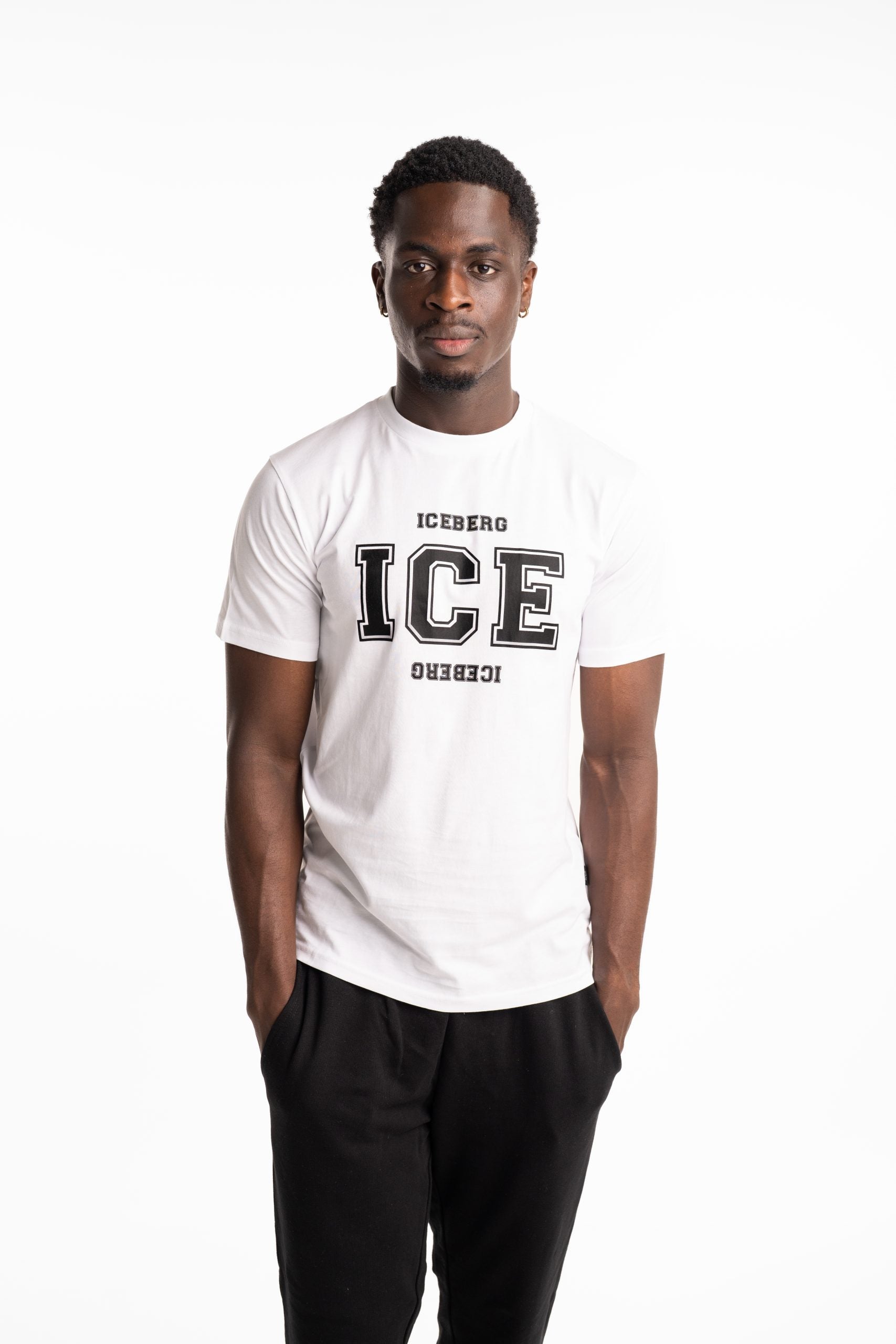 Ice Iceberg Men's T Shirt White | S1MF0516342-1101