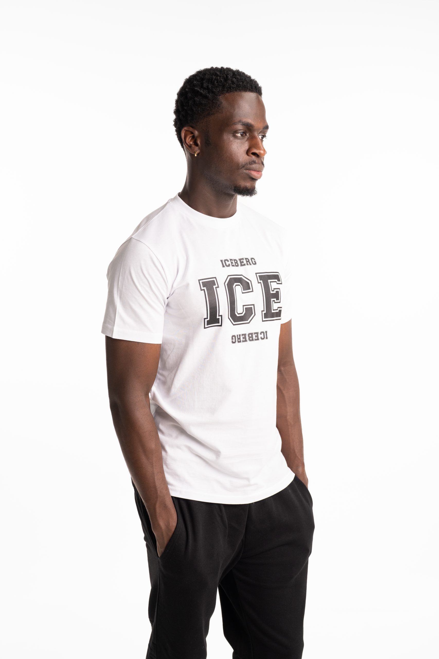 Ice Iceberg Men's T Shirt White | S1MF0516342-1101