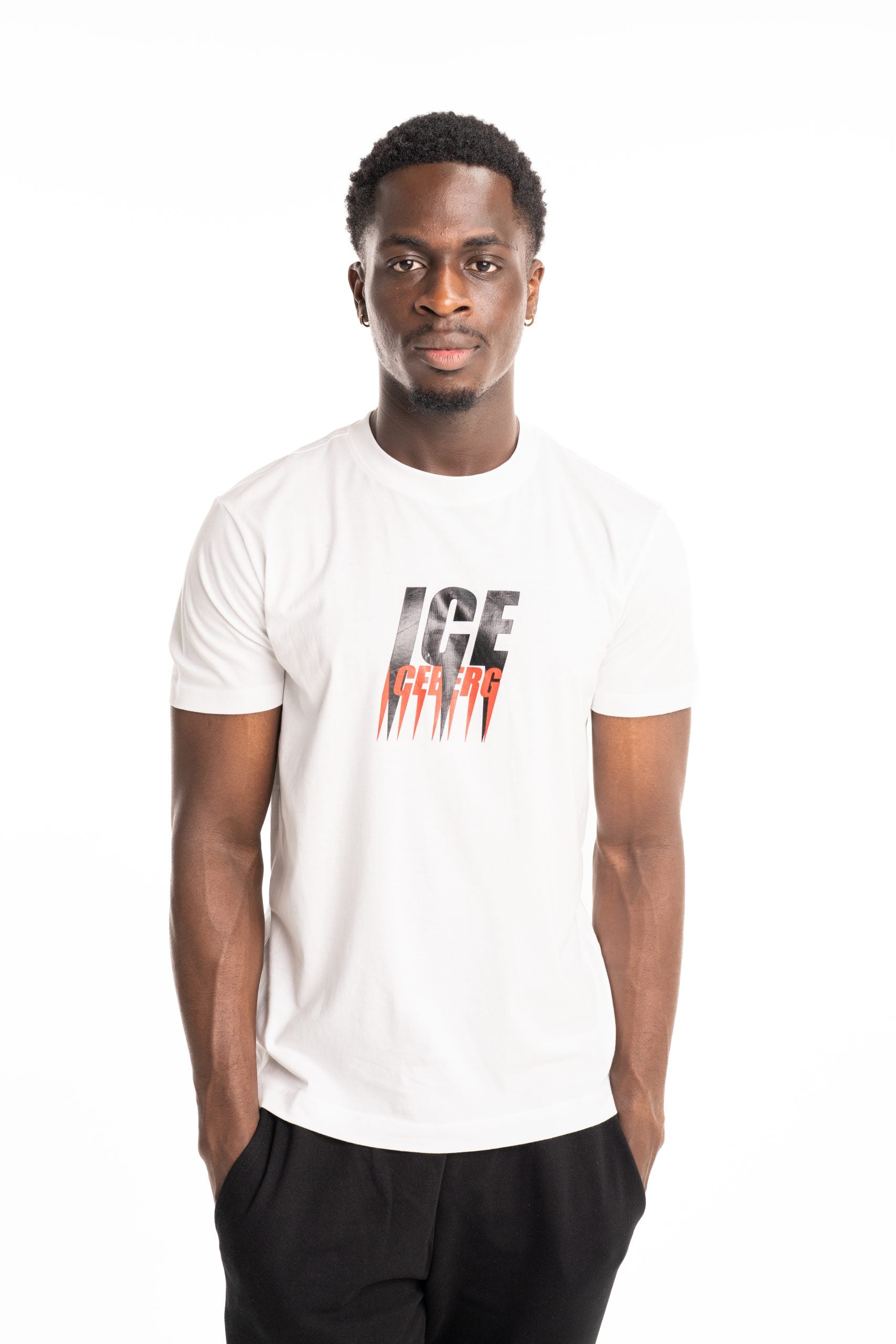 Ice Iceberg Men's T Shirt White | S1MF0146332-1101