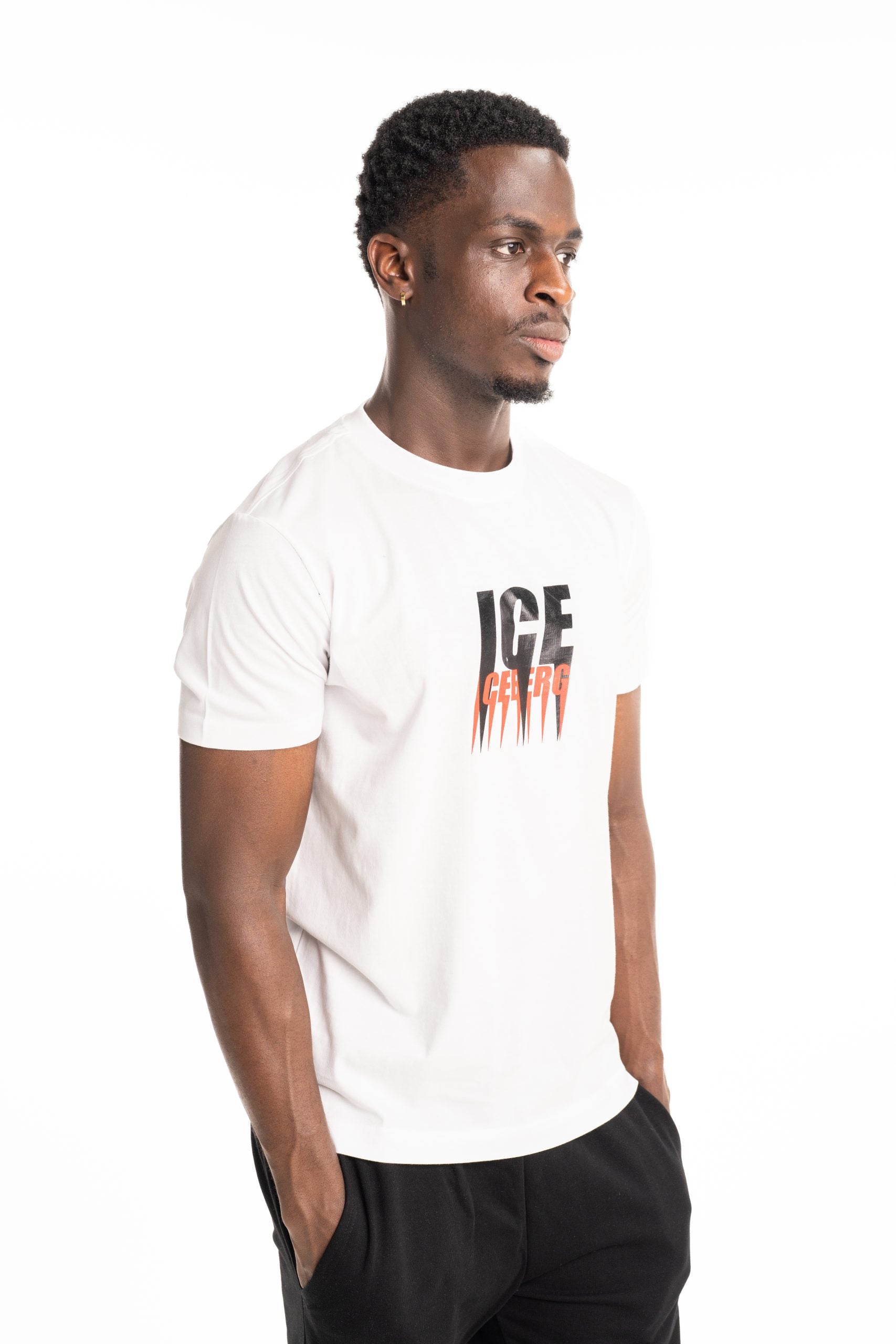 Ice Iceberg Men's T Shirt White | S1MF0146332-1101