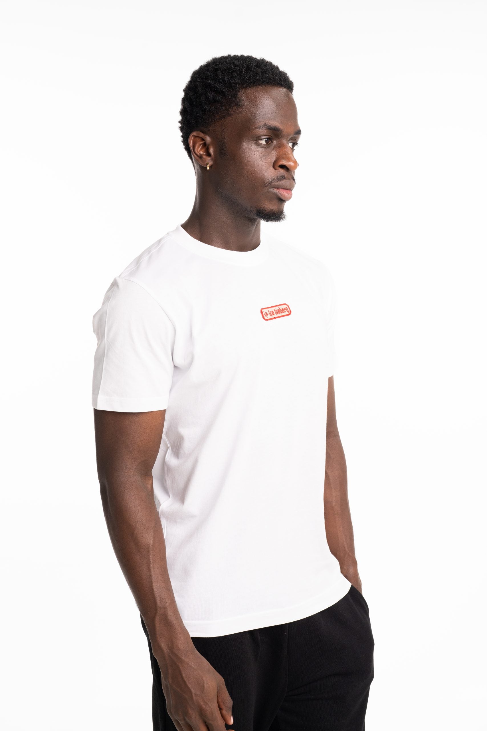 Ice Iceberg Men's T Shirt White | S1MF01B6332-1101