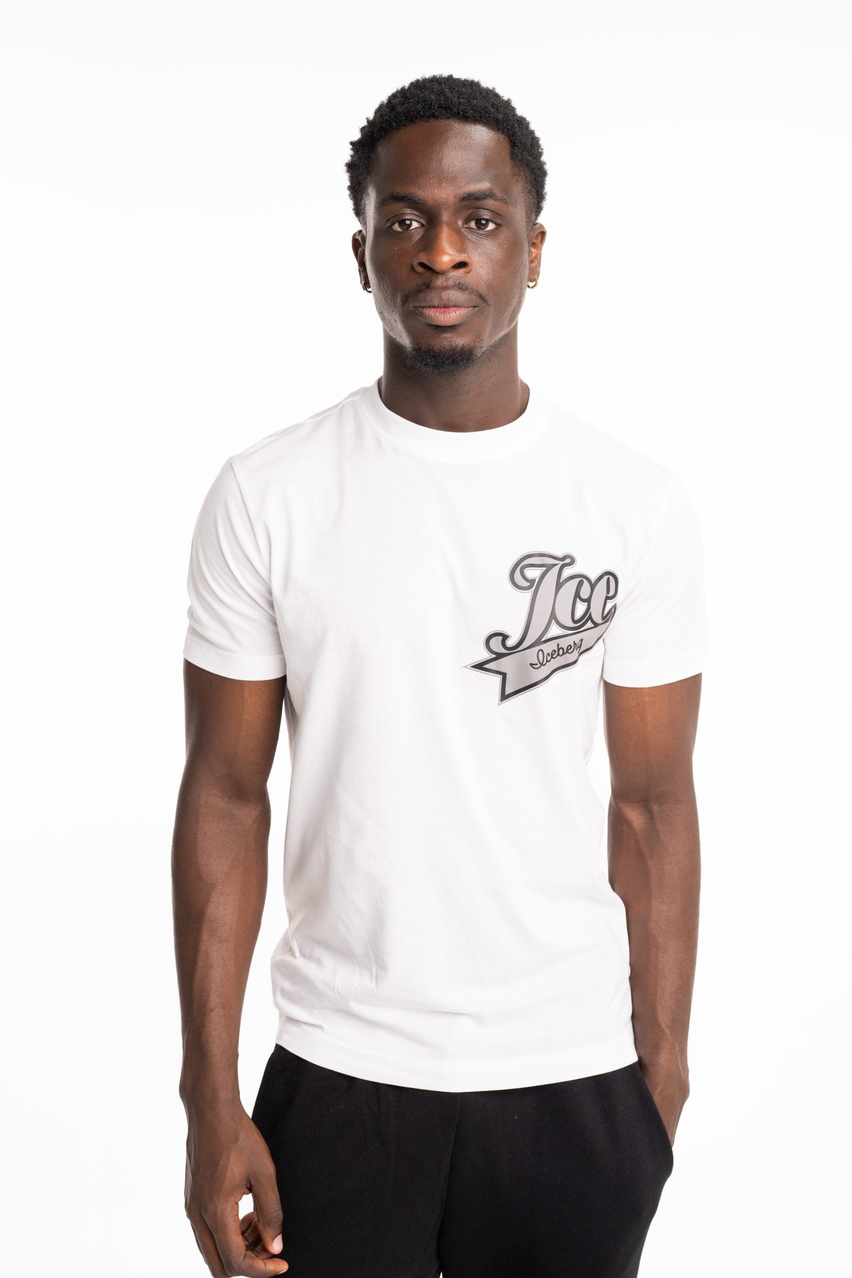 Ice Iceberg Men's T Shirt White | S1MF0226332-1101