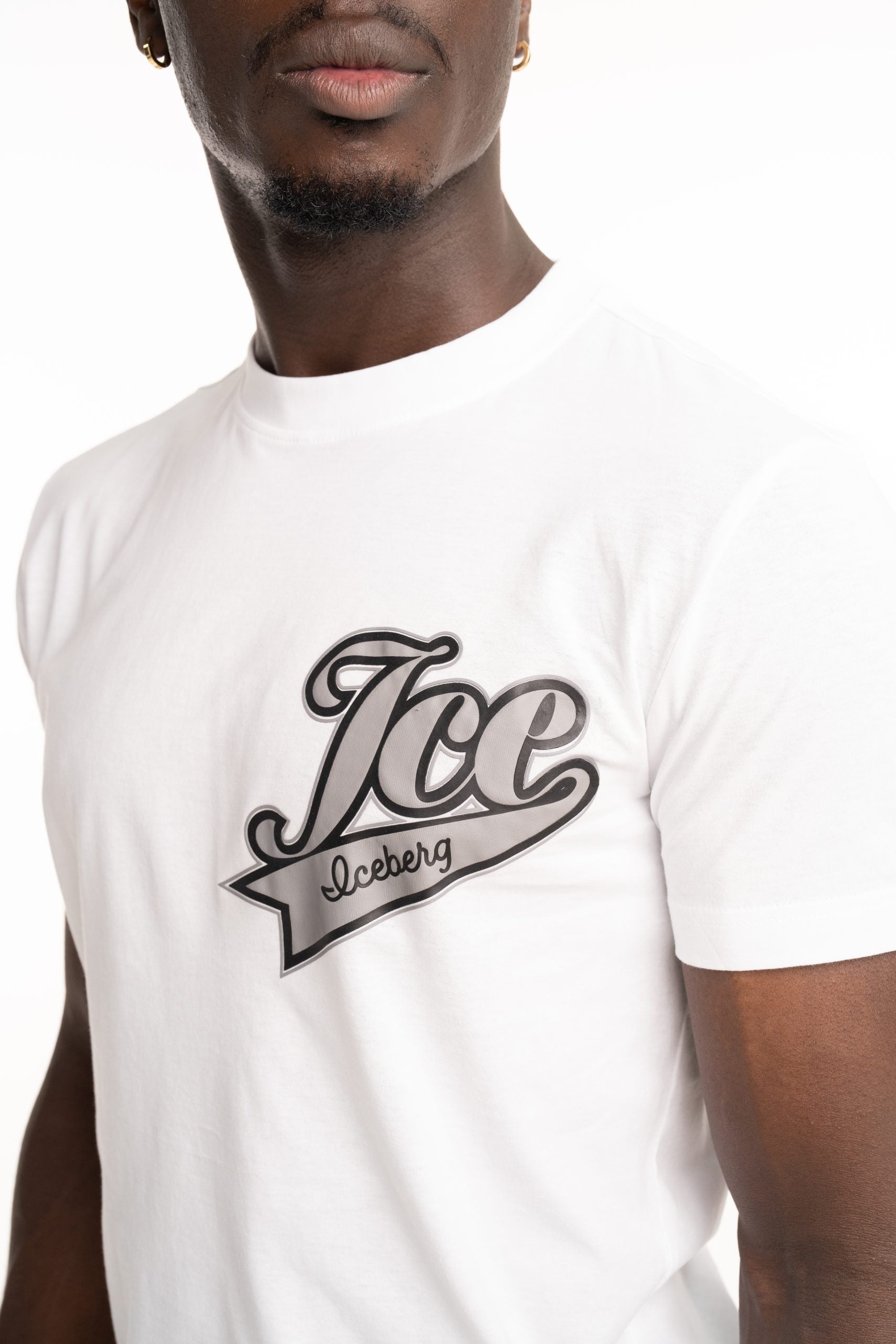 Ice Iceberg Men's T Shirt White | S1MF0226332-1101