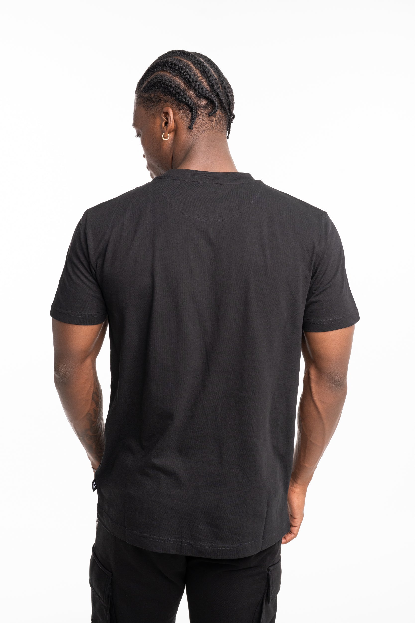 Ice Iceberg Men's T Shirt Black | S1MF0246332-9000