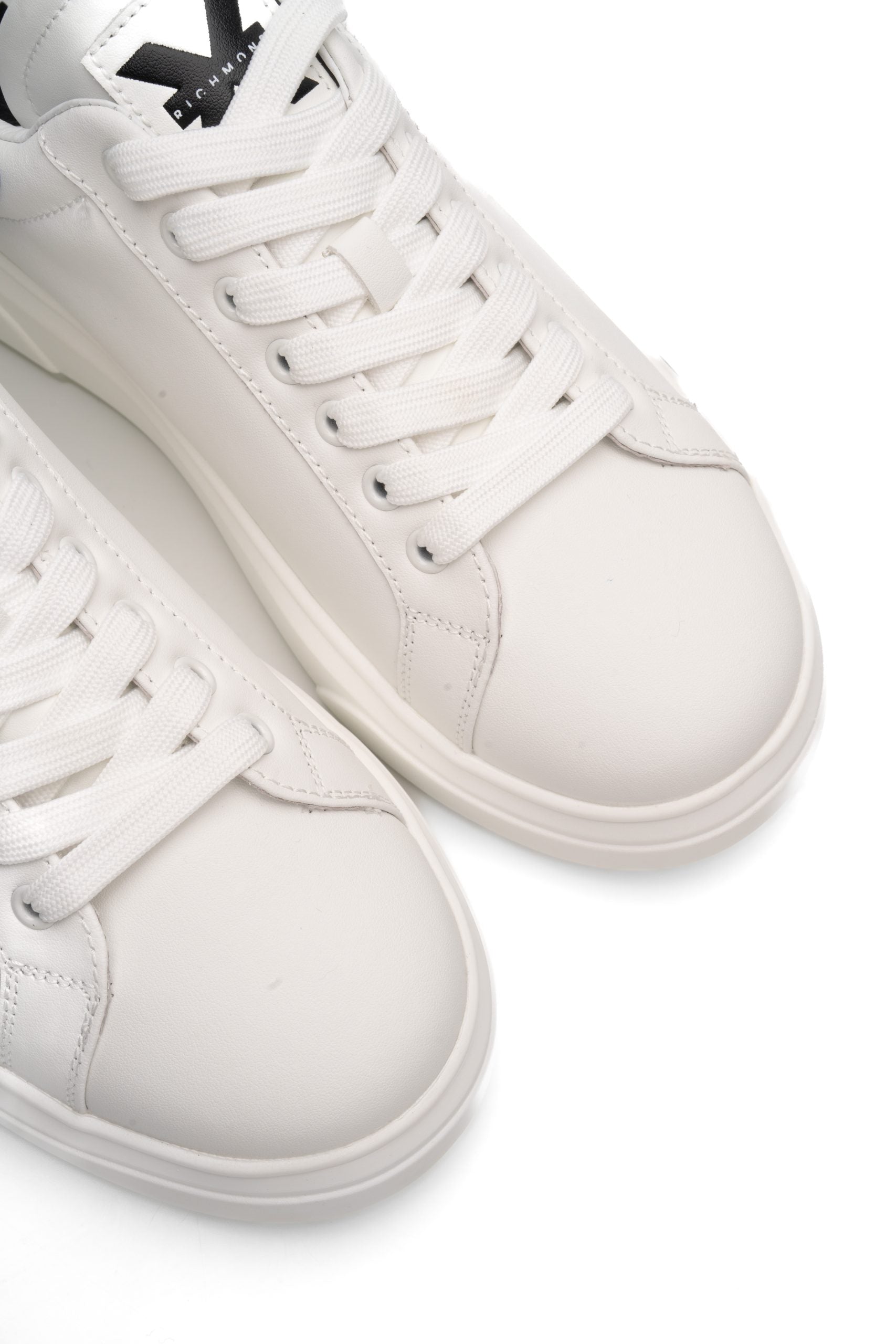 (Core) John Richmond Men's Shoes Leather White/Bluette | 29101-CP-D