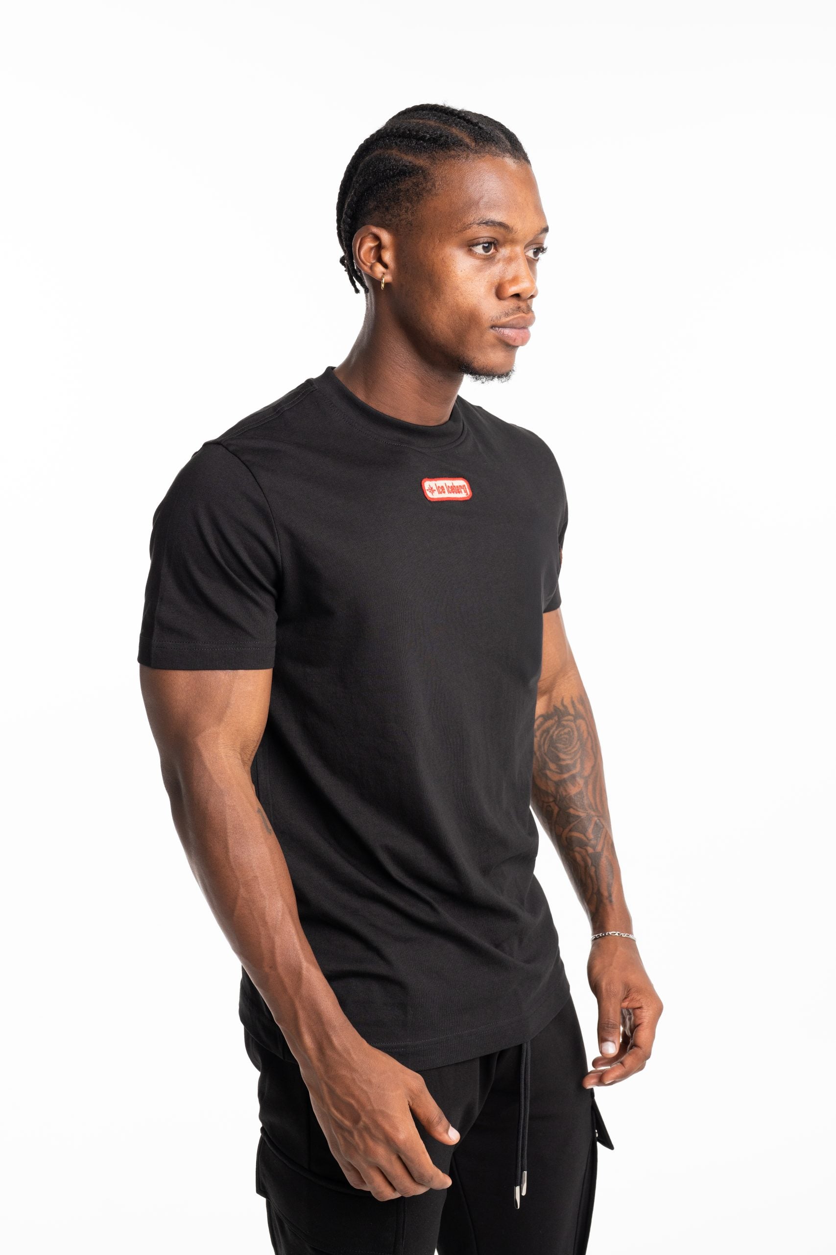 Ice Iceberg Men's T Shirt Black | S1MF01B6332-9000