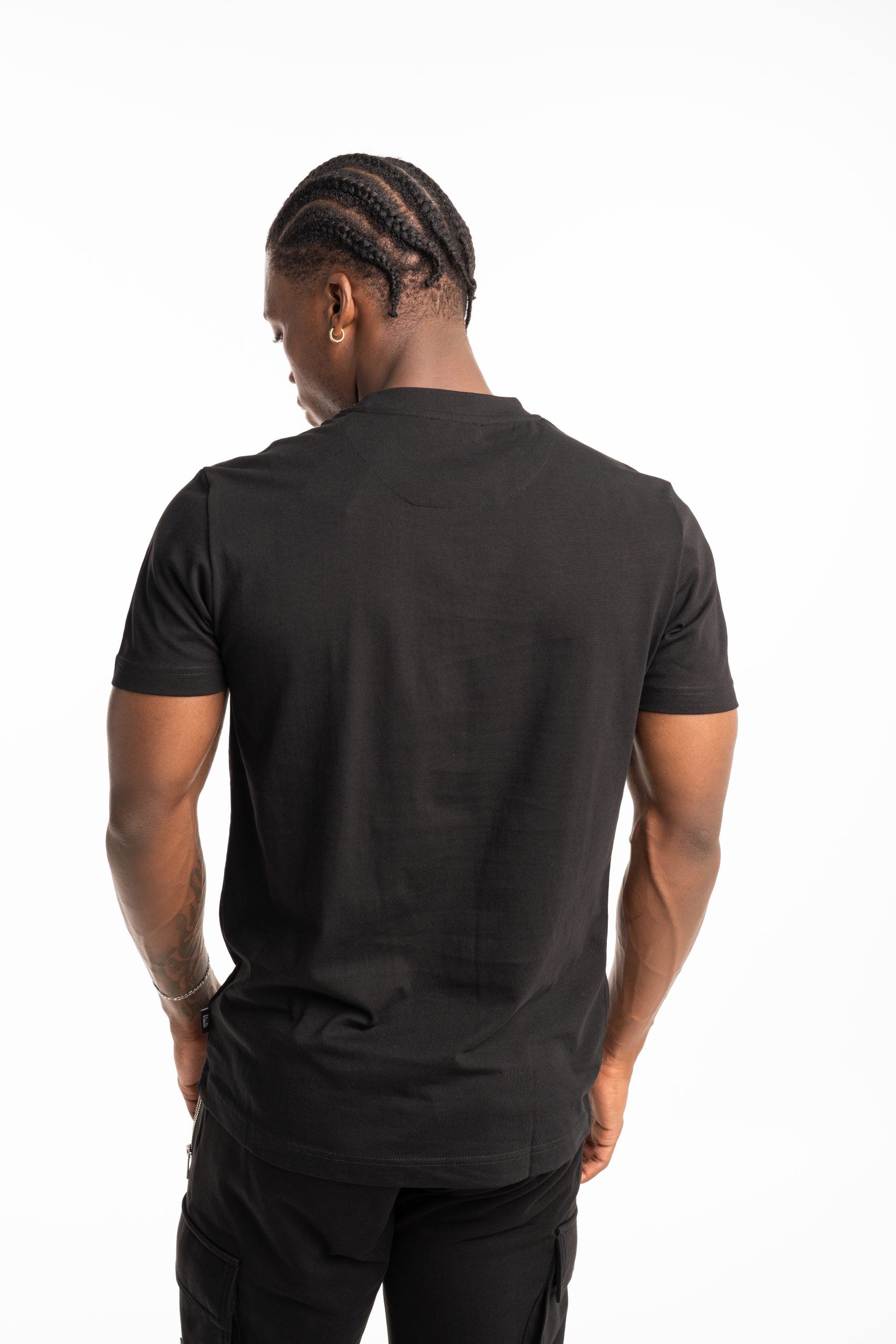 Ice Iceberg Men's T Shirt Black | S1MF0276332-9000