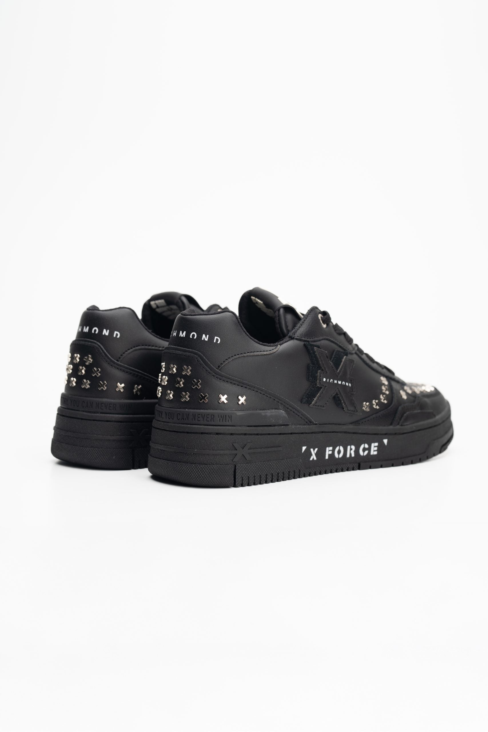 John Richmond Men's Shoes Leather Black | 29113-CP-B