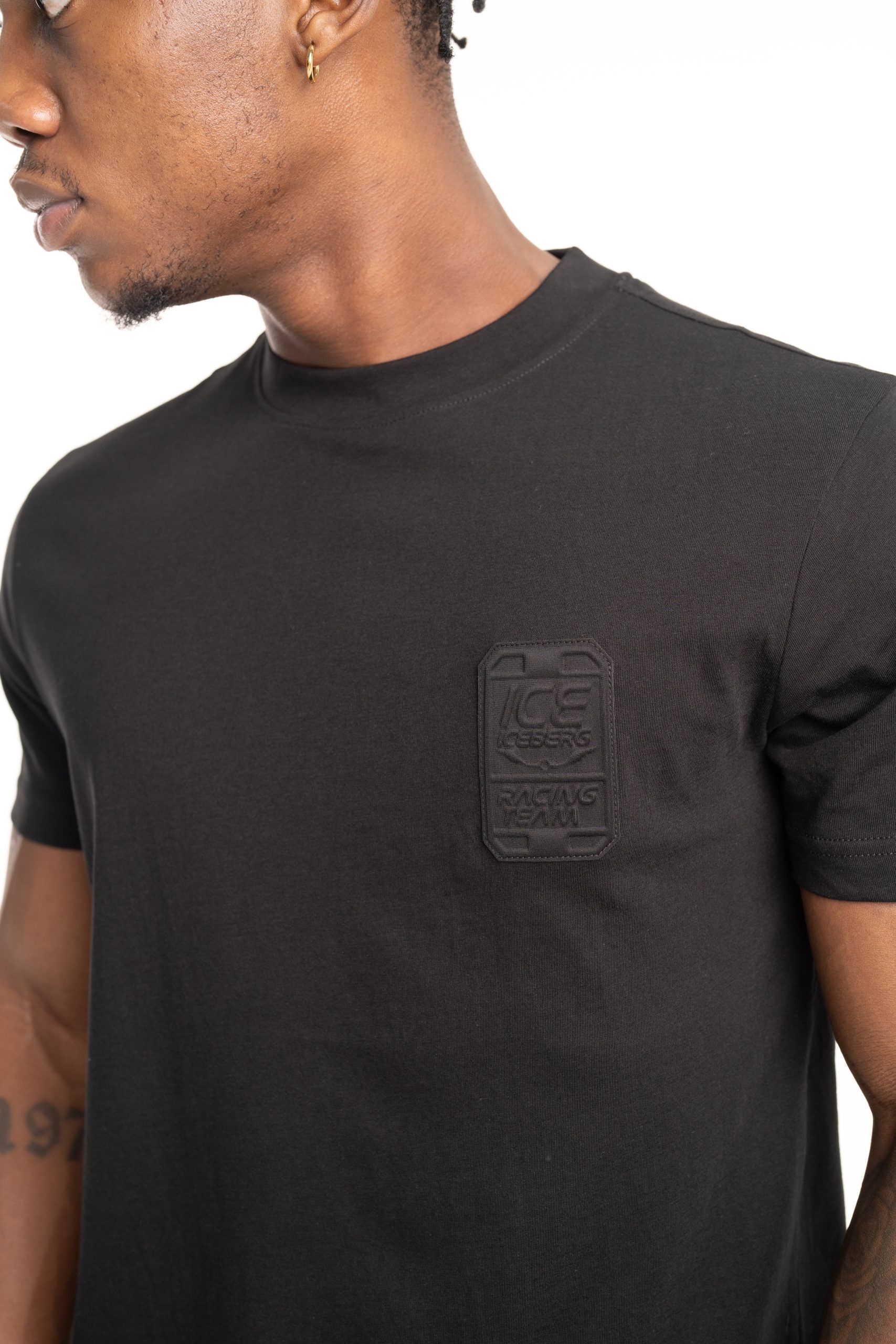 Ice Iceberg Men's T Shirt Black | S1MF0136332-9000