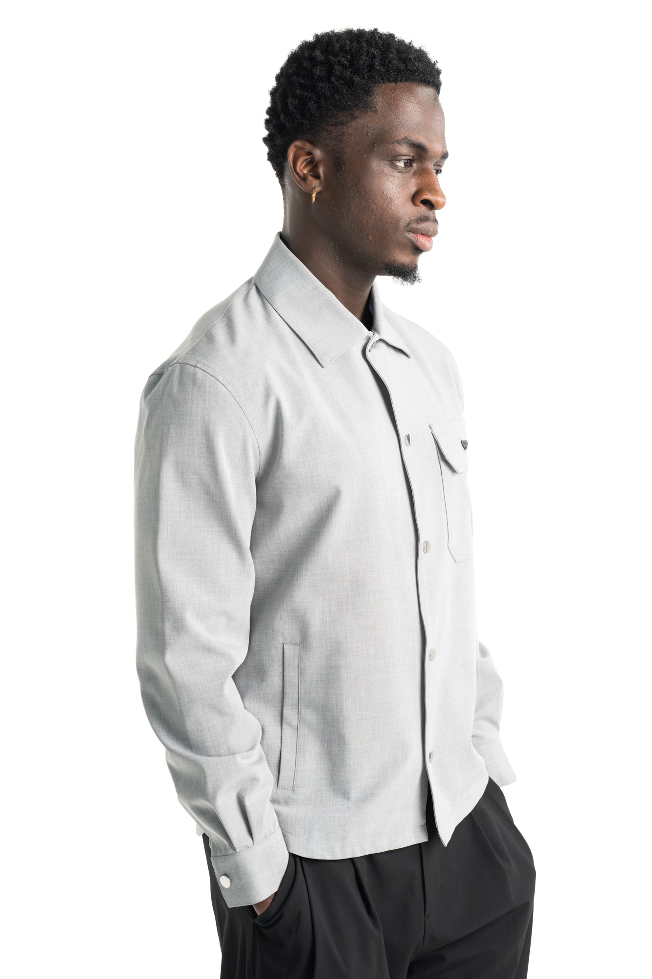 Antony Morato Shirt Long Sleeves Tirana Regular | Mmsl00787-Fa600295-9003