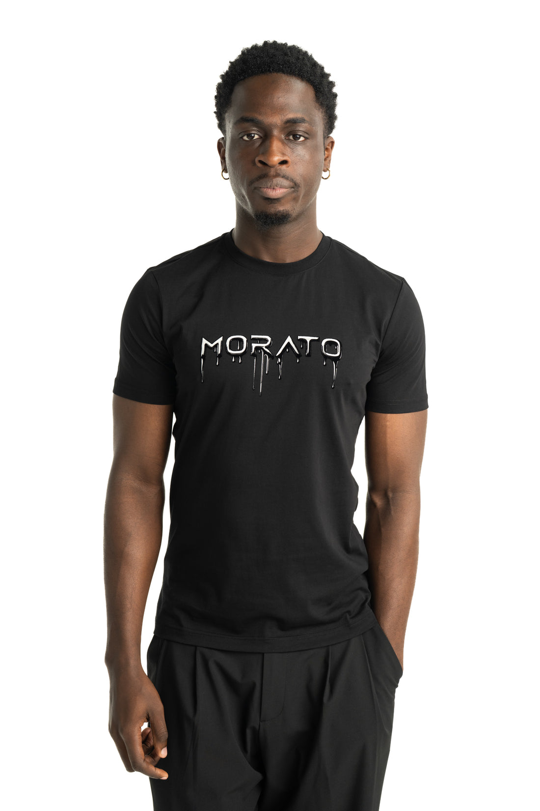 Antony Morato T-Shirt Regular Fit Round Neck | Mmks02613-Fa100144-9000