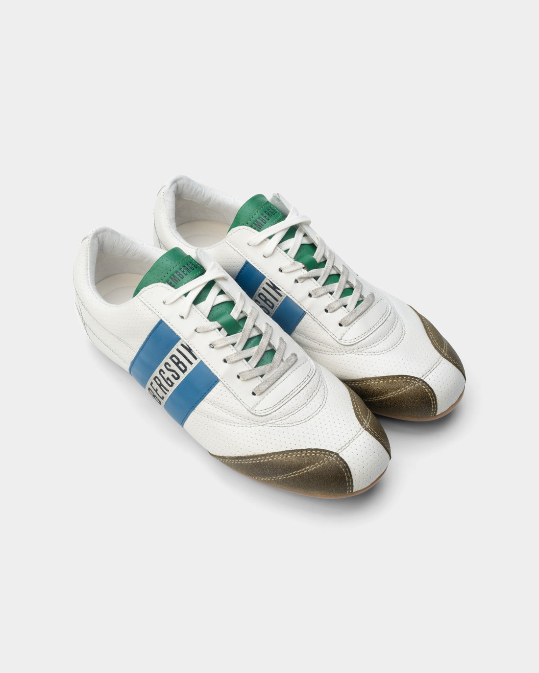 Bikkembergs Men's Shoes Calf White/Bluette | 30510-A