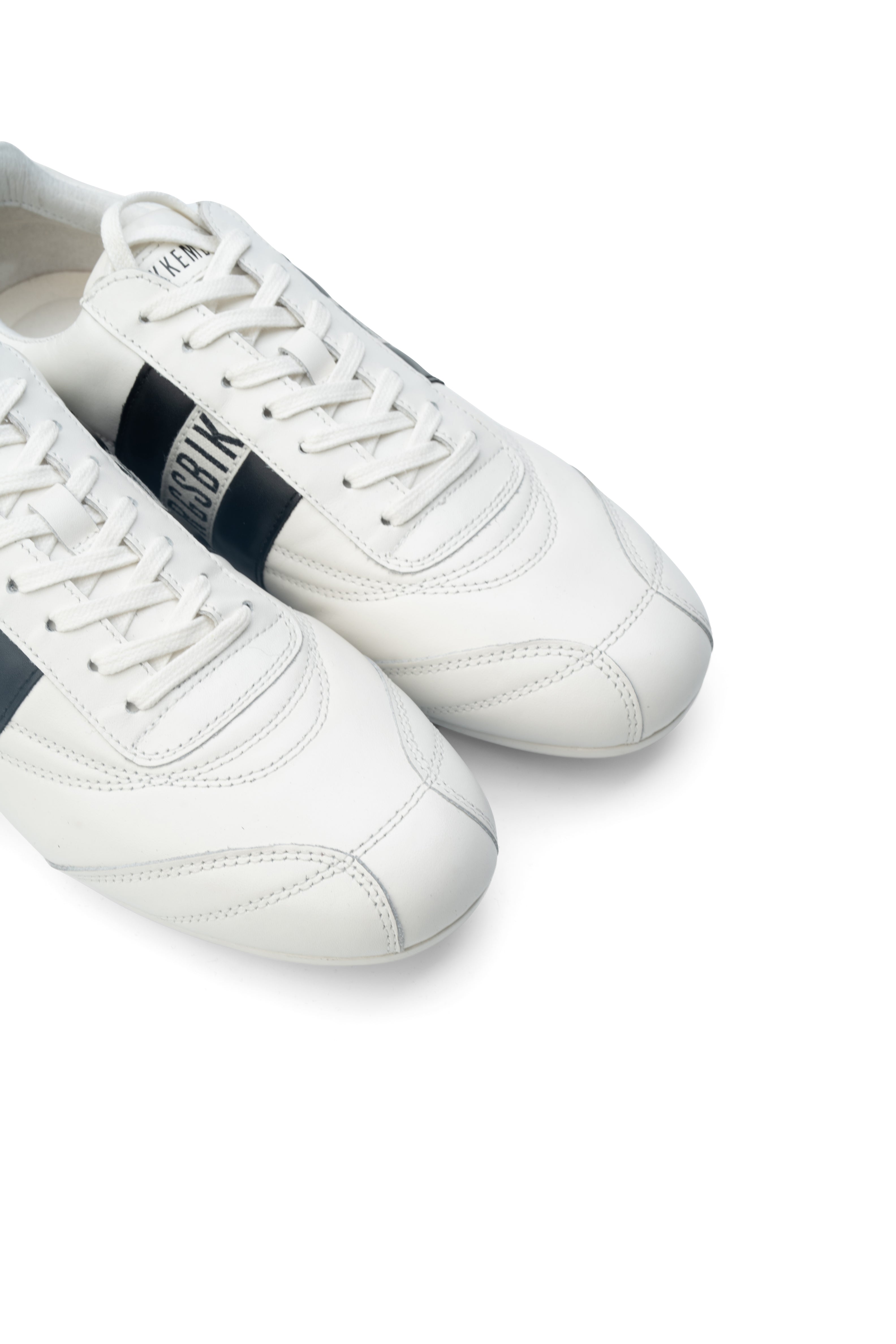 Bikkembergs Men's Shoes Calf White/Black | 30511-A