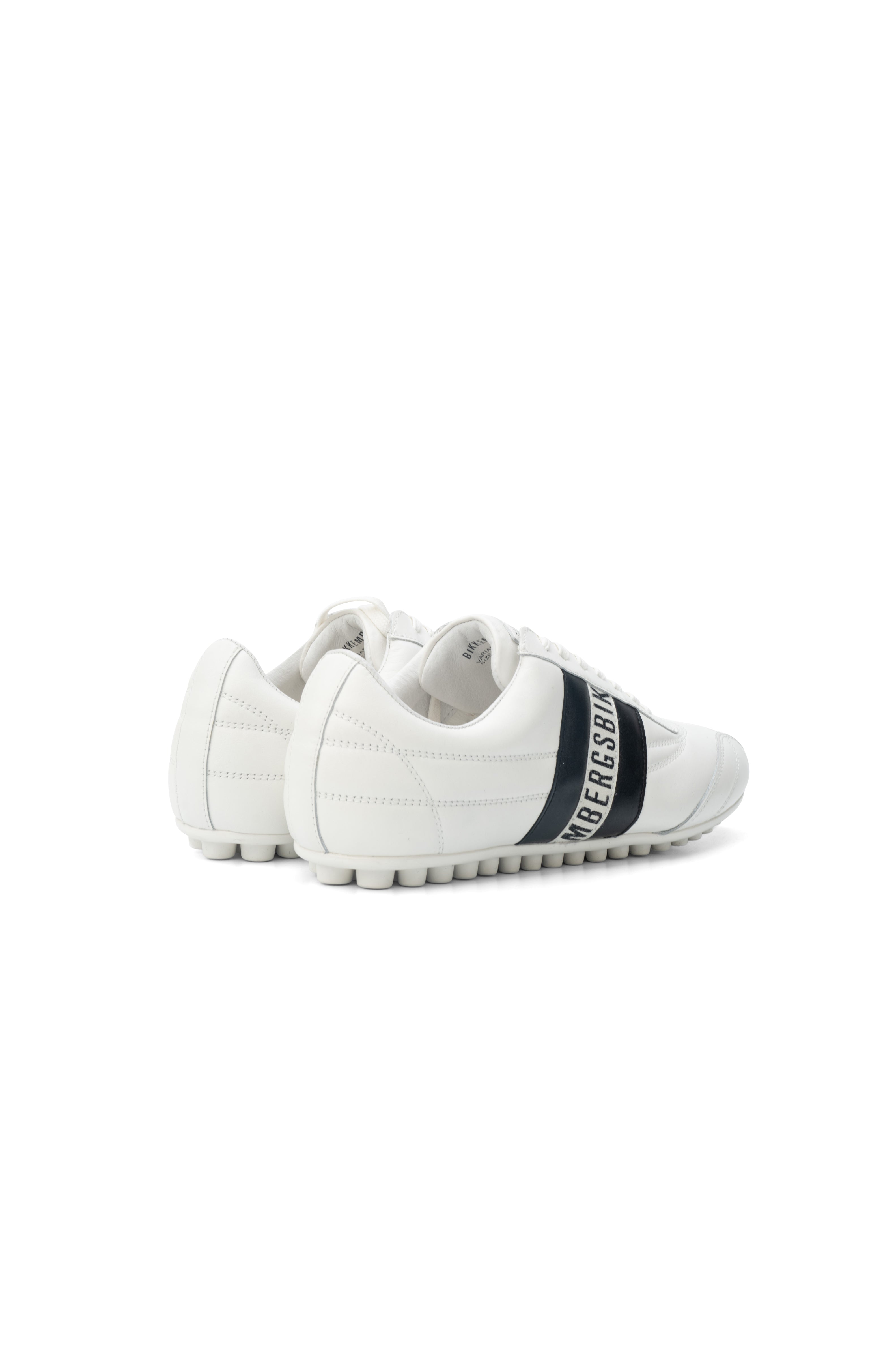 Bikkembergs Men's Shoes Calf White/Black | 30511-A