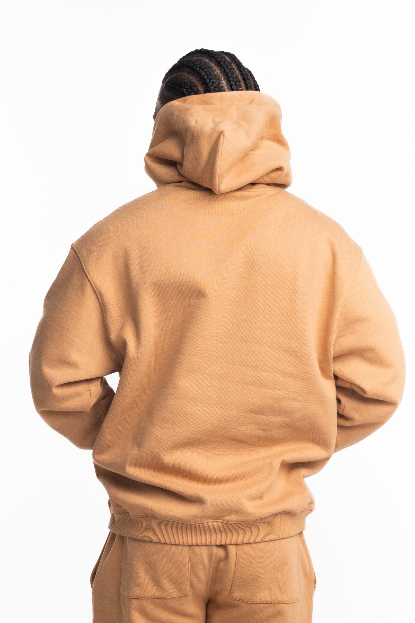 Hydraulics Steel Badge Hoodie Tan | Hydraulics Stores