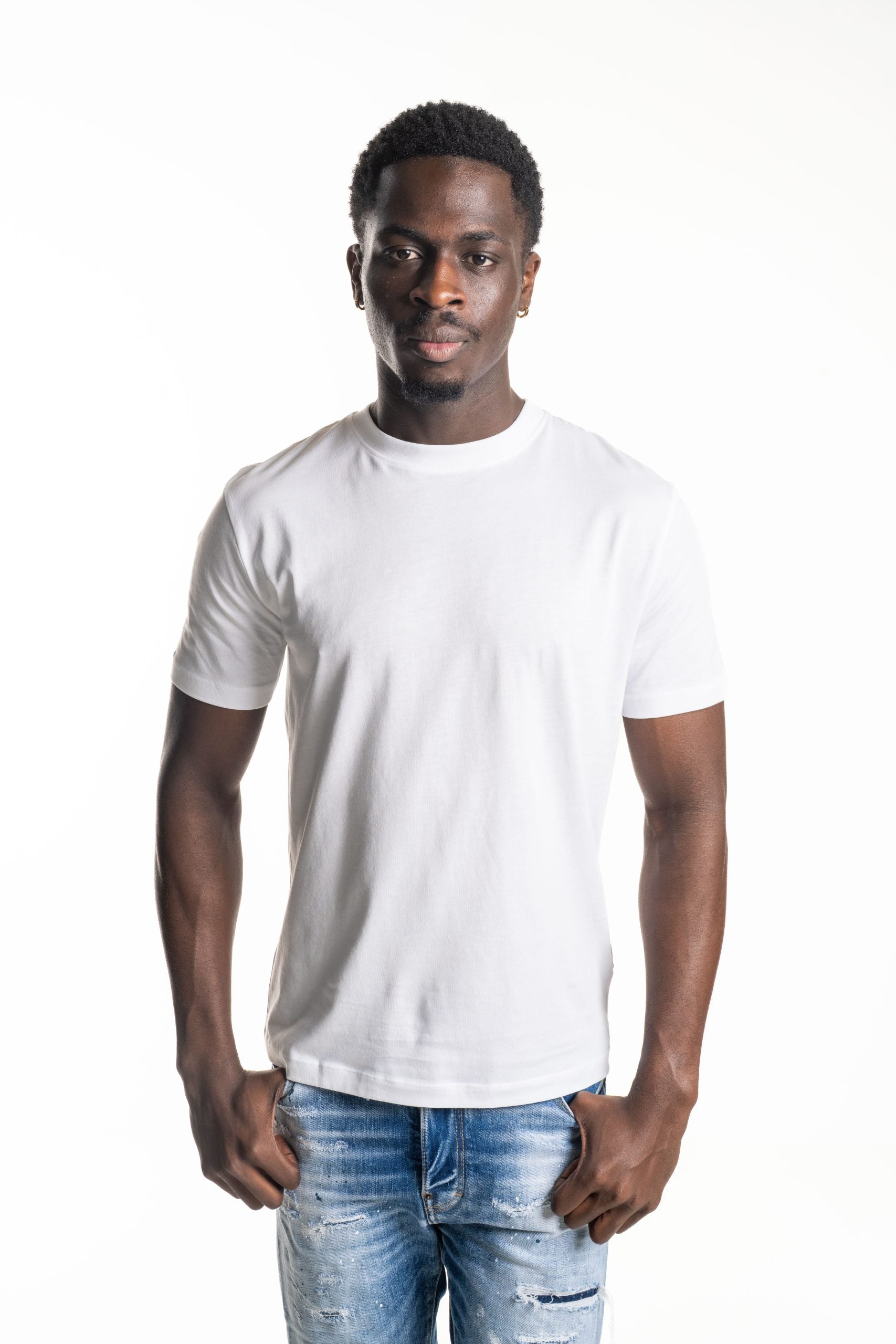 John Richmond Men's T Shirt Simen | UMA25053TSP8-White