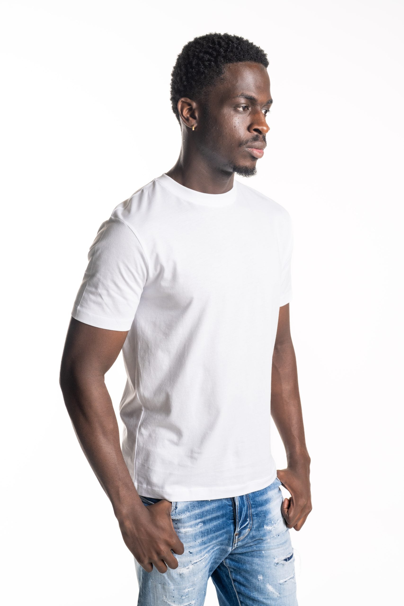 John Richmond Men's T Shirt Simen | UMA25053TSP8-White