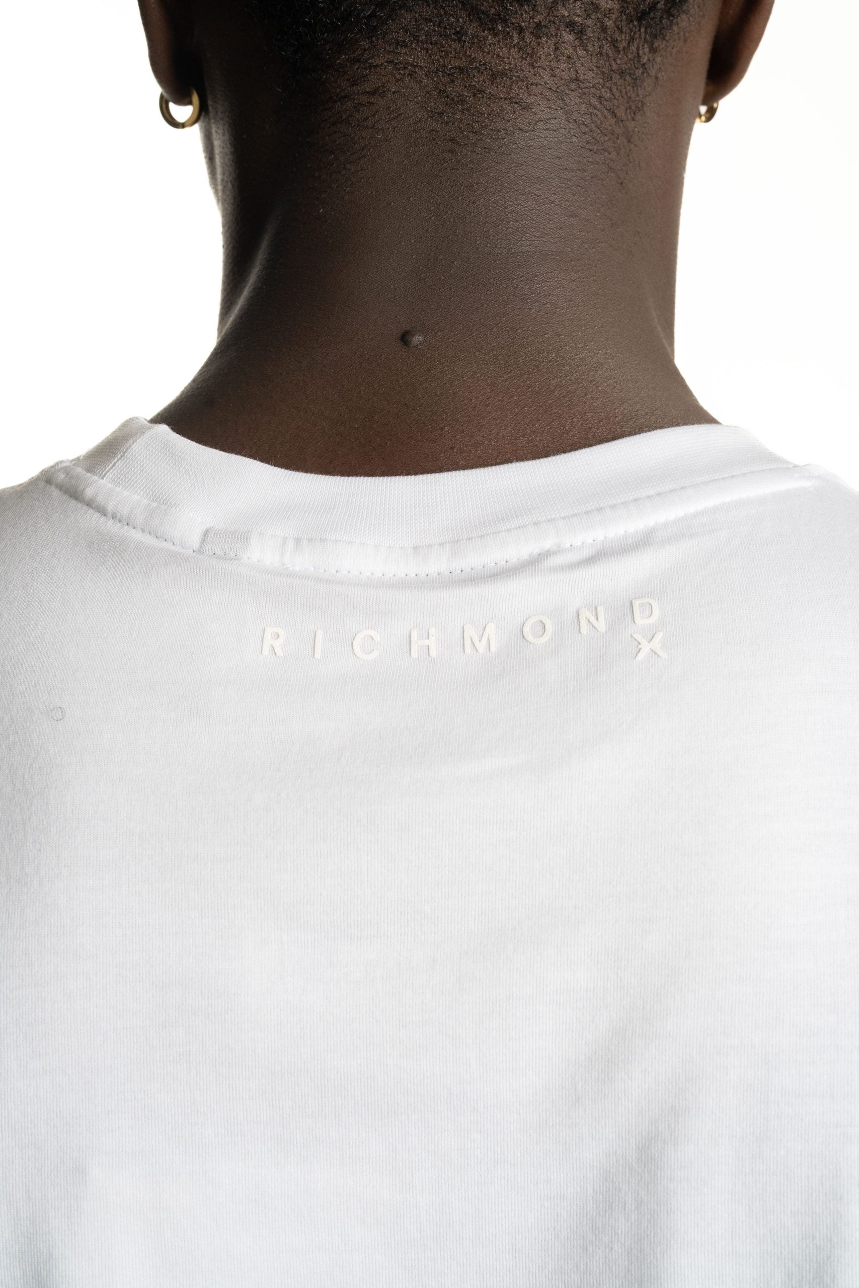 John Richmond Men's T Shirt Simen | UMA25053TSP8-White