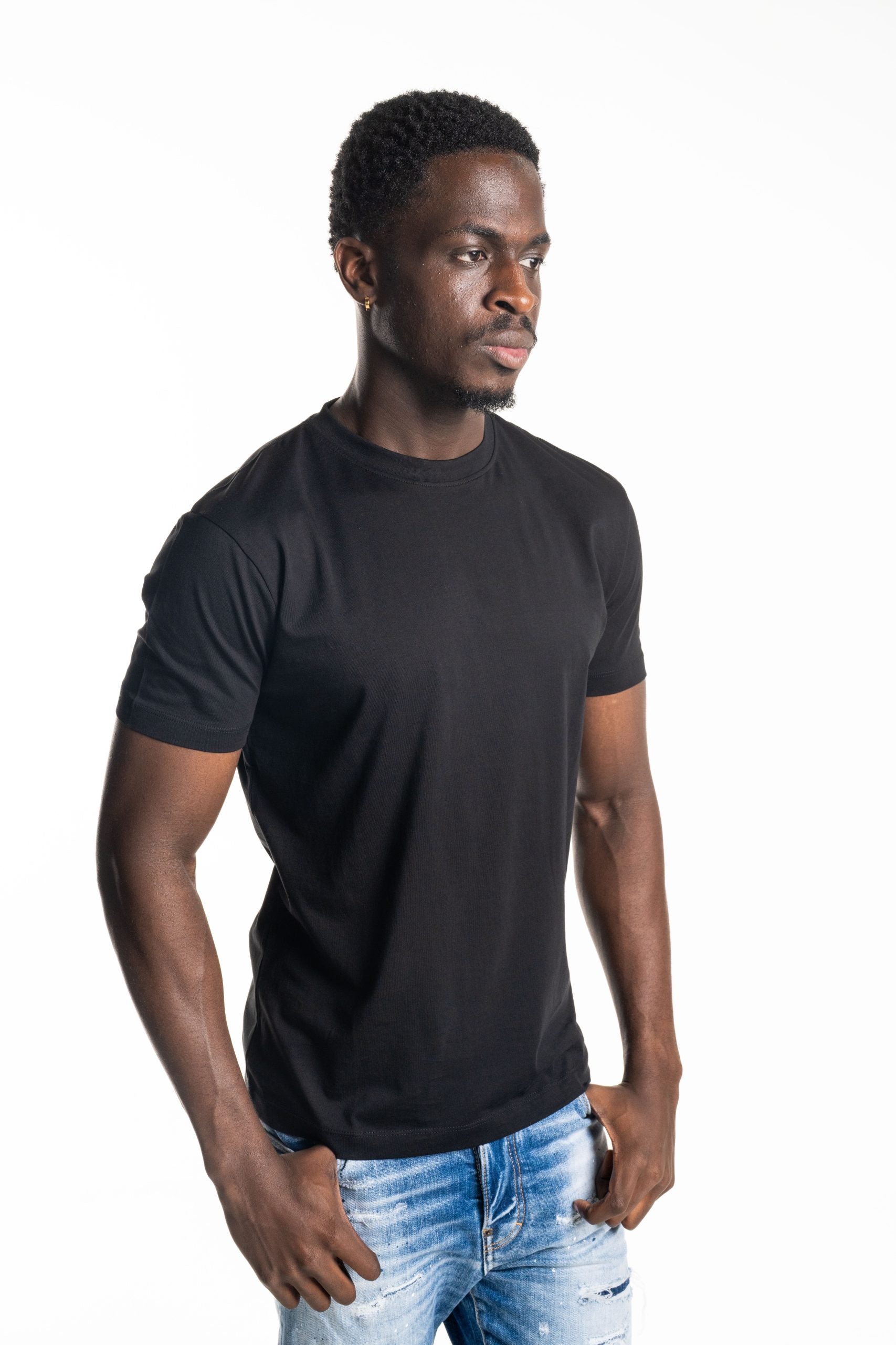 John Richmond Men's T Shirt Simen | UMA25053TSP8-Black