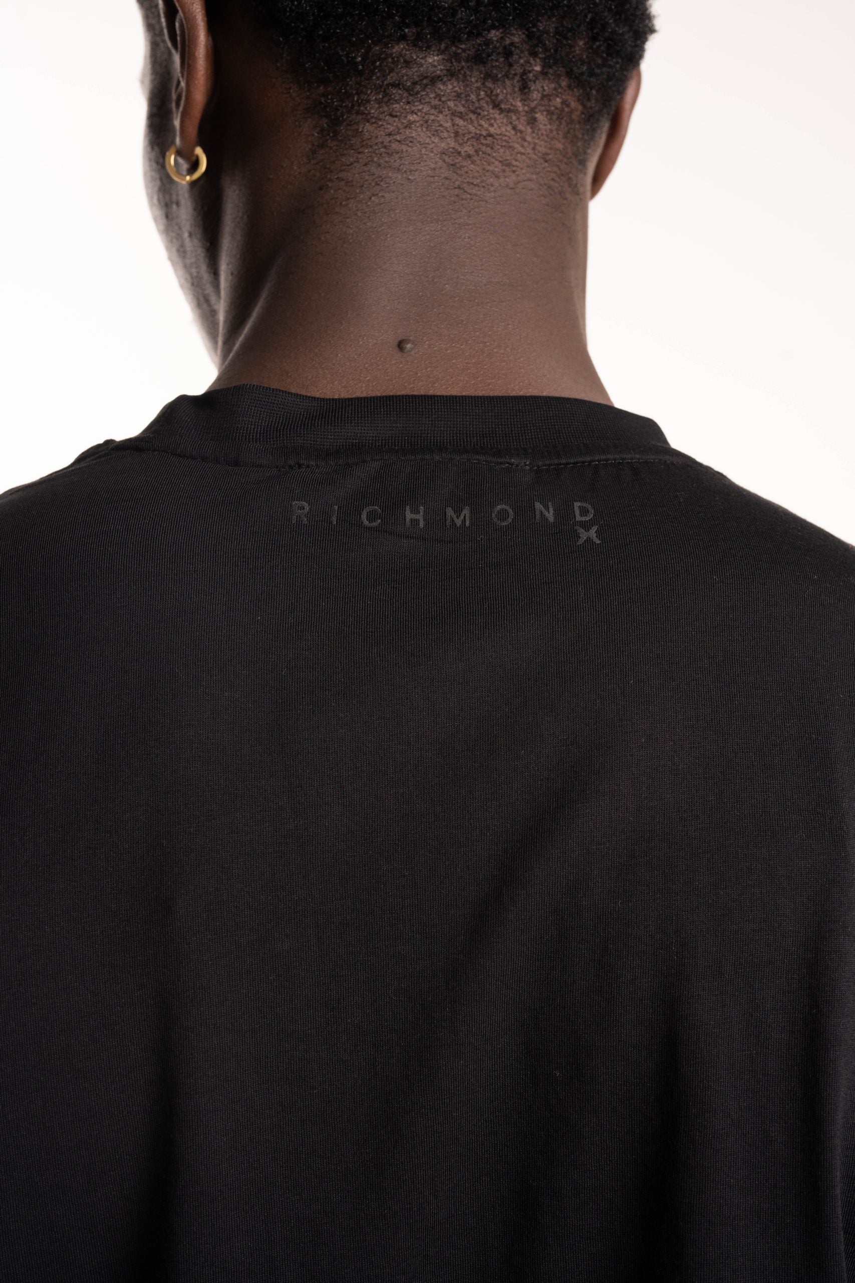 John Richmond Men's T Shirt Simen | UMA25053TSP8-Black