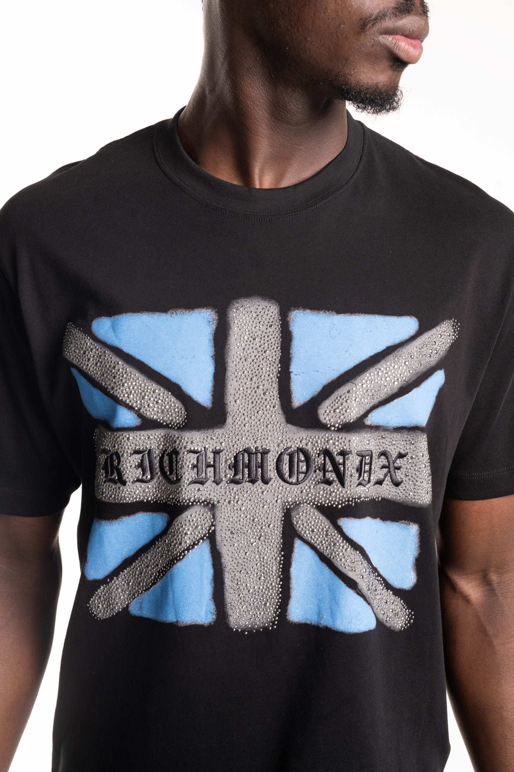 John Richmond Men's T Shirt Koleng| UMA25458TSML-Black